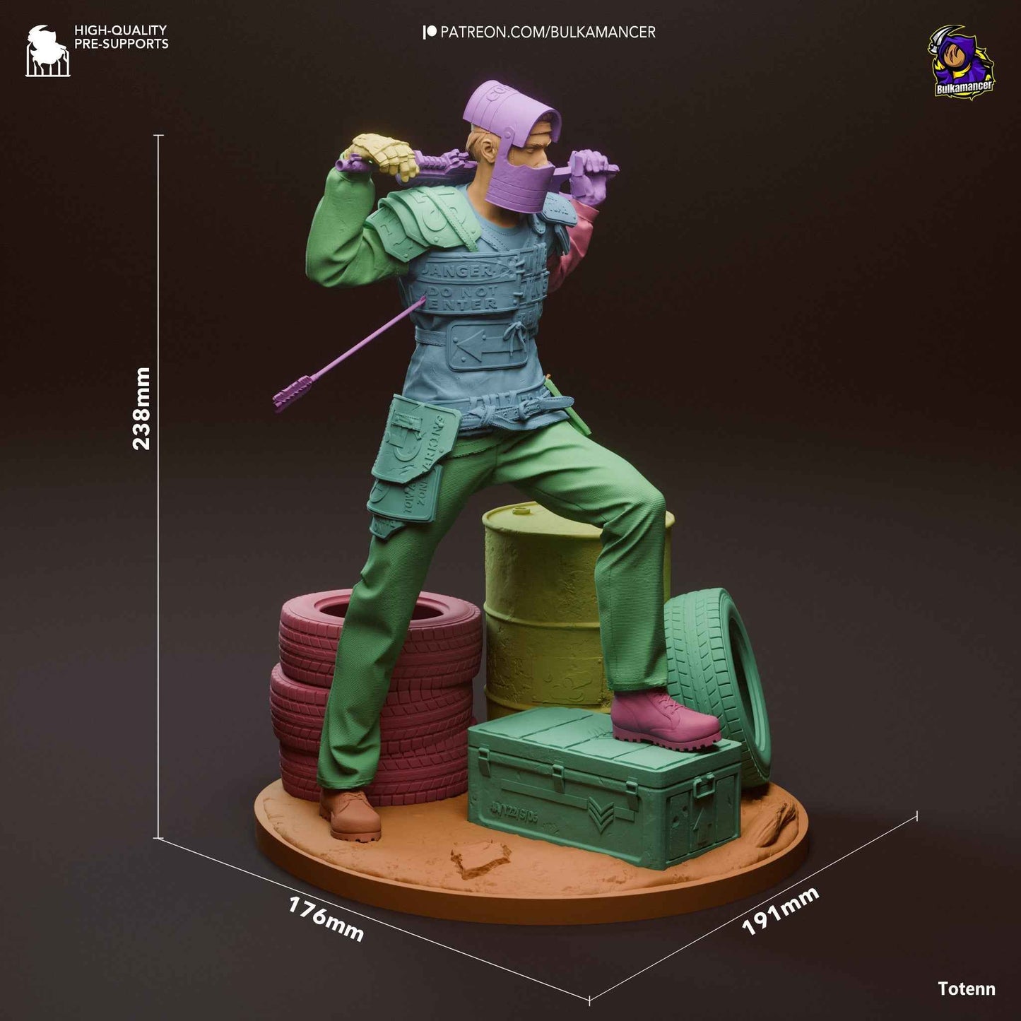 Survivor – Rust (Figurine by Bulkamancer)
