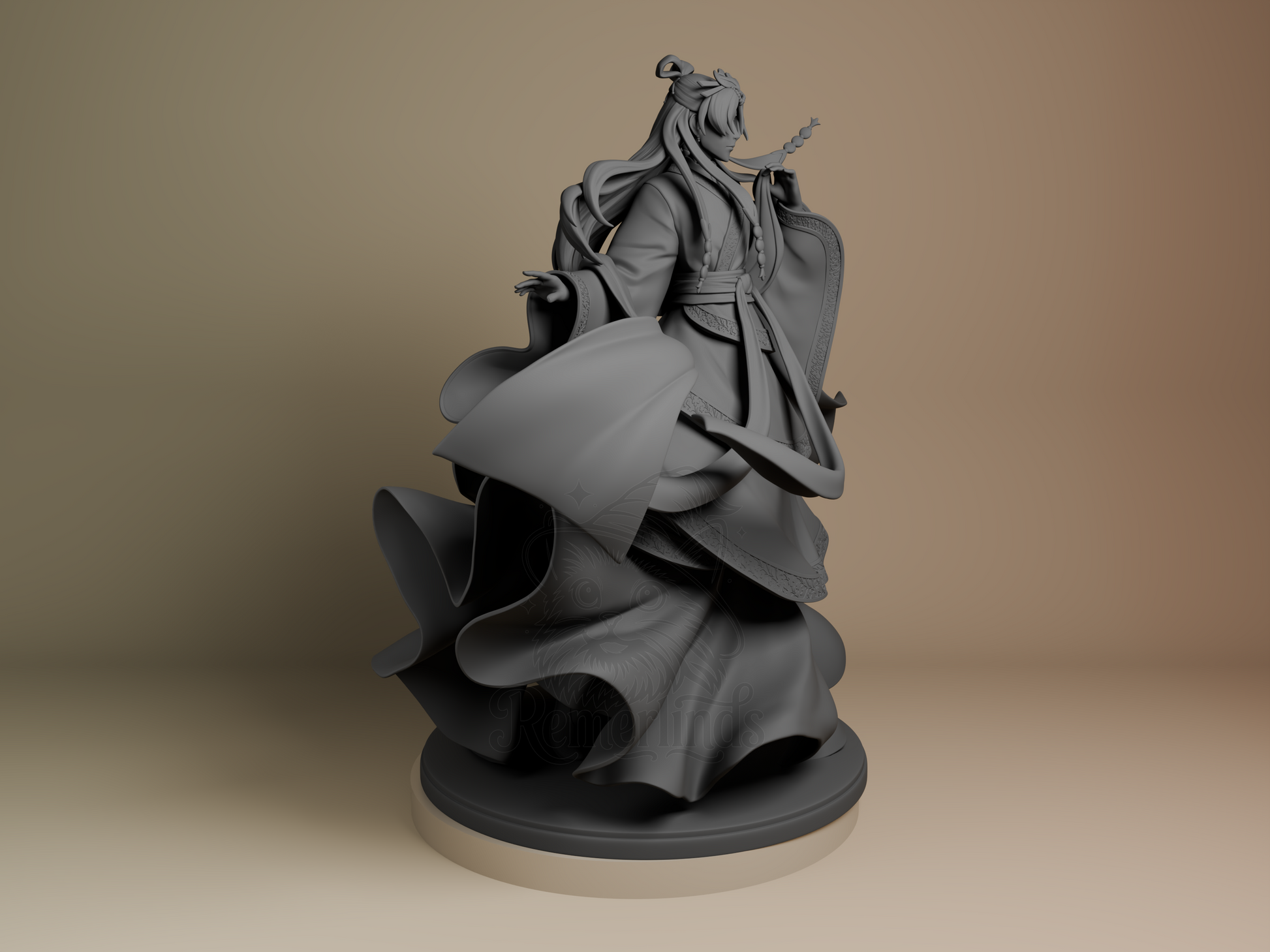 Jinshi – Apothecary Diaries (Figurine by Bulkamancer) – 3D printed resin figure
