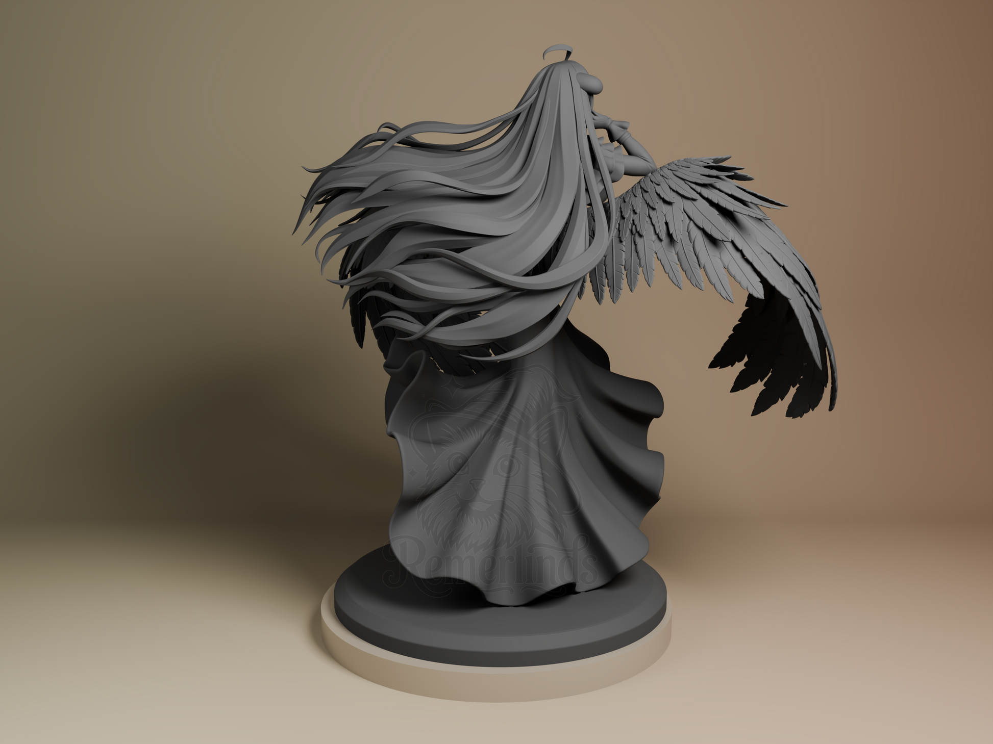 Albedo – Overlord (Figurine by Bulkamancer) – 3D printed resin figure