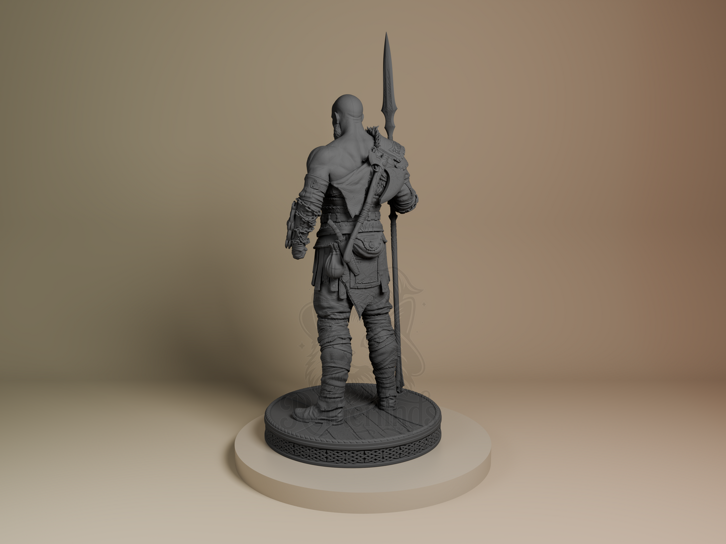 Kratos – God of War (Figurine by Bulkamancer) – 3D printed resin figure