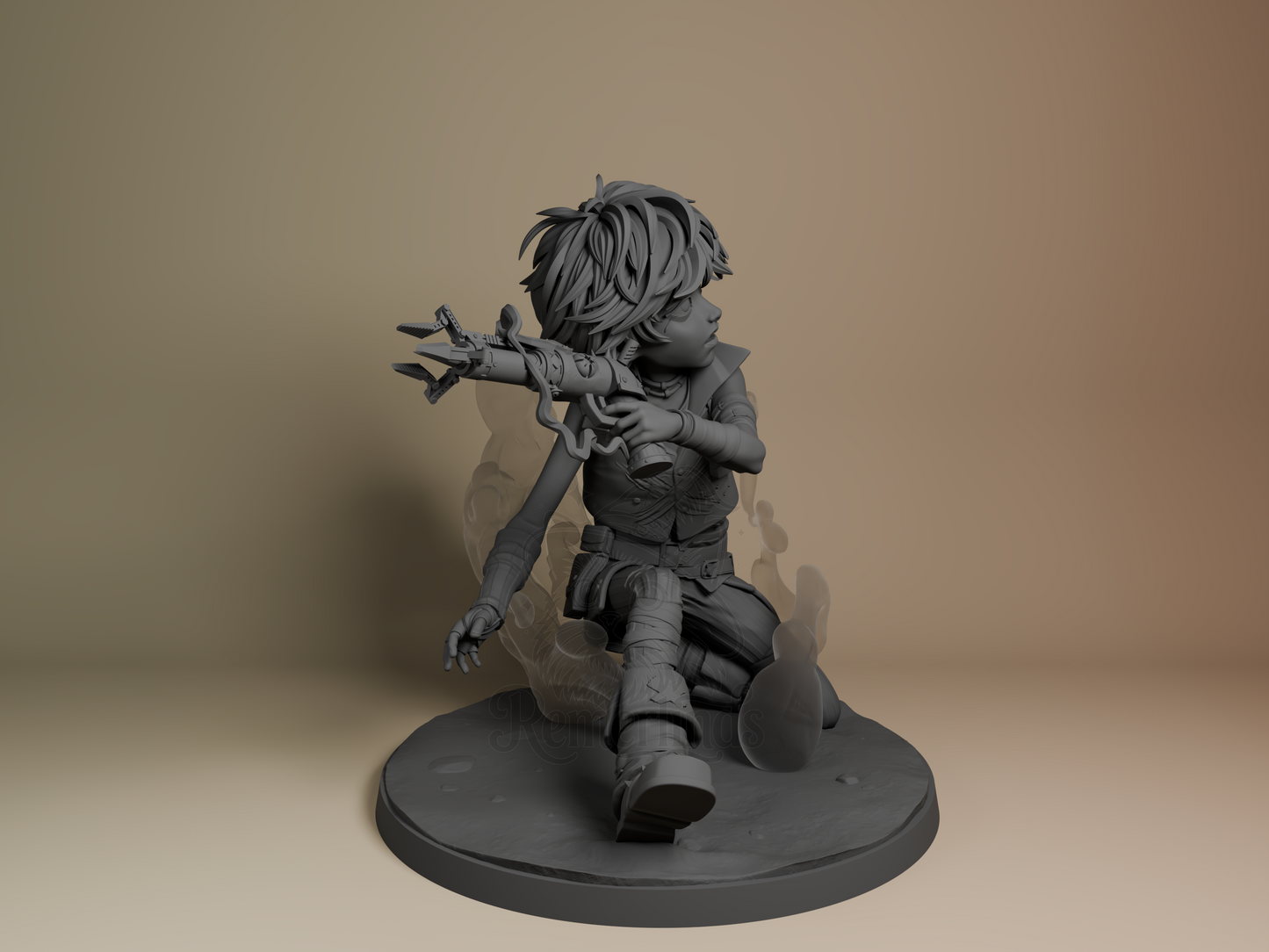 Isha – Arcane (Figurine by Bulkamancer) – 3D printed resin figure