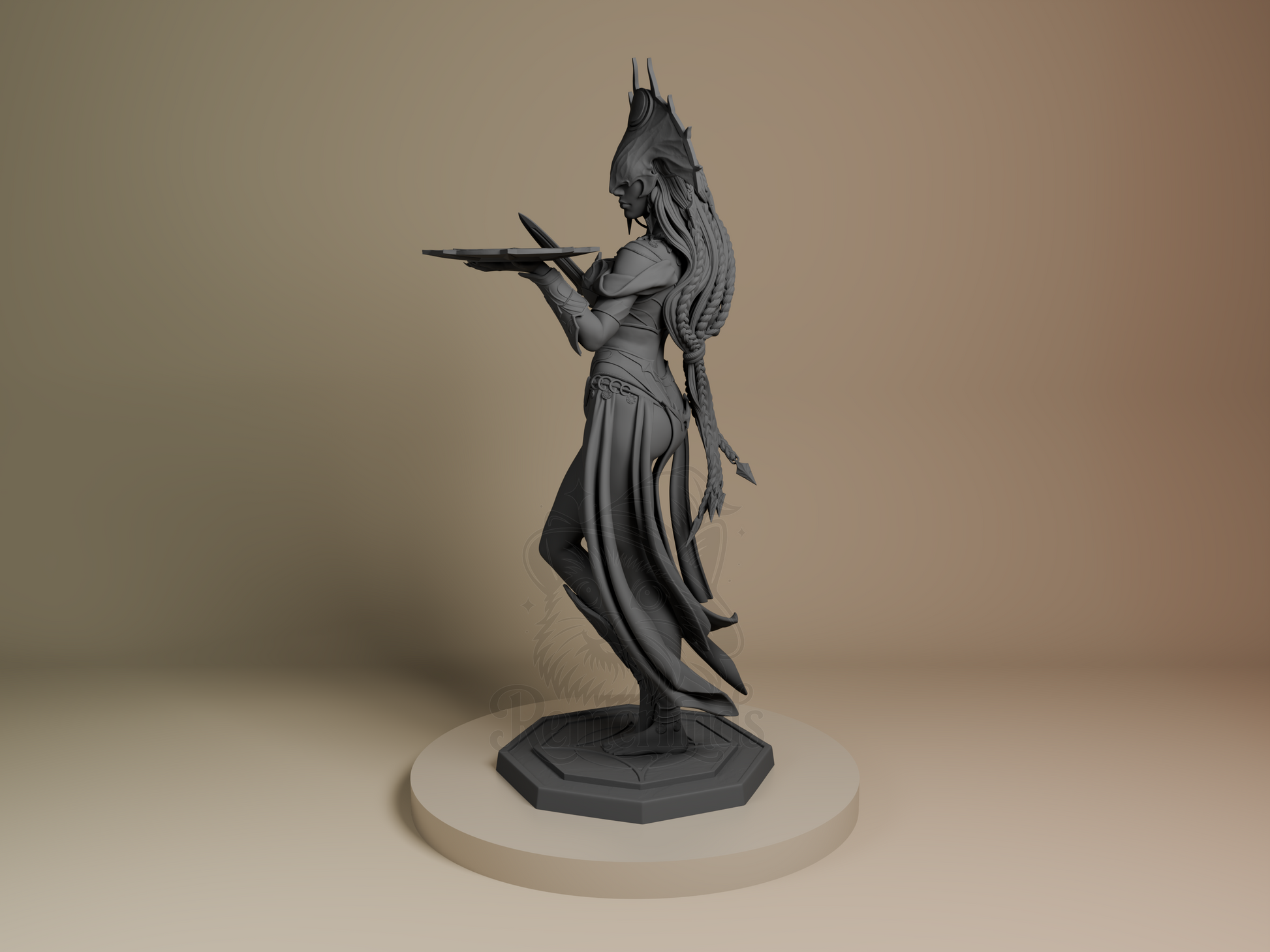 Shar – Baldur’s Gate (Figurine by Bulkamancer) – 3D printed resin figure