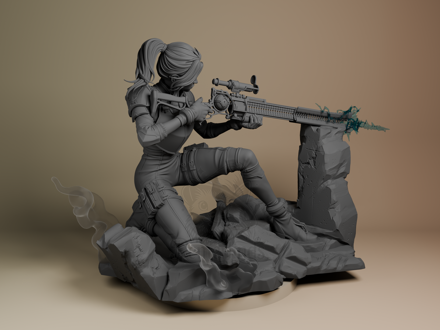 Caitlyn – Arcane (Figurine by Bulkamancer) – 3D printed resin figure