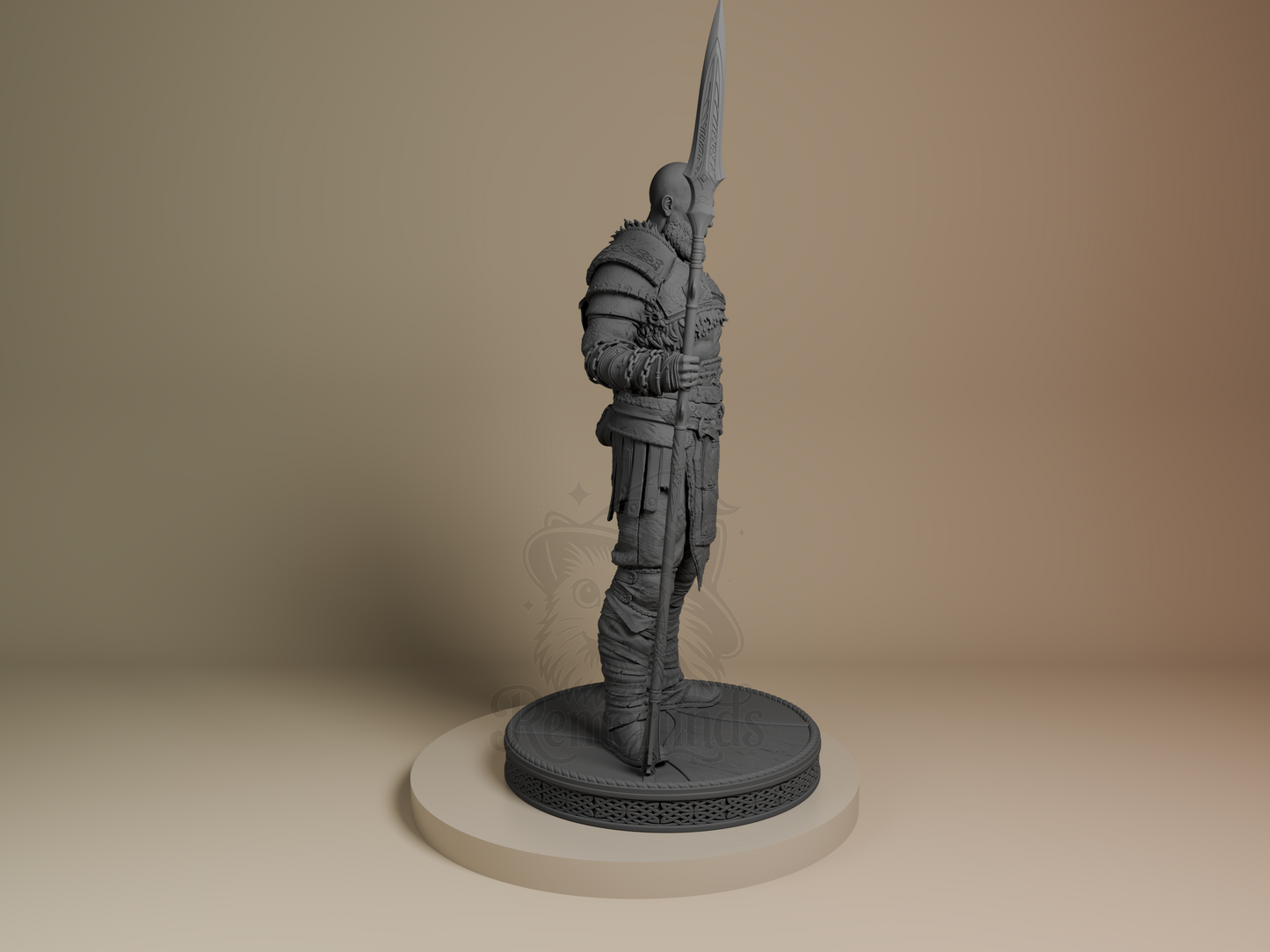 Kratos – God of War (Figurine by Bulkamancer) – 3D printed resin figure