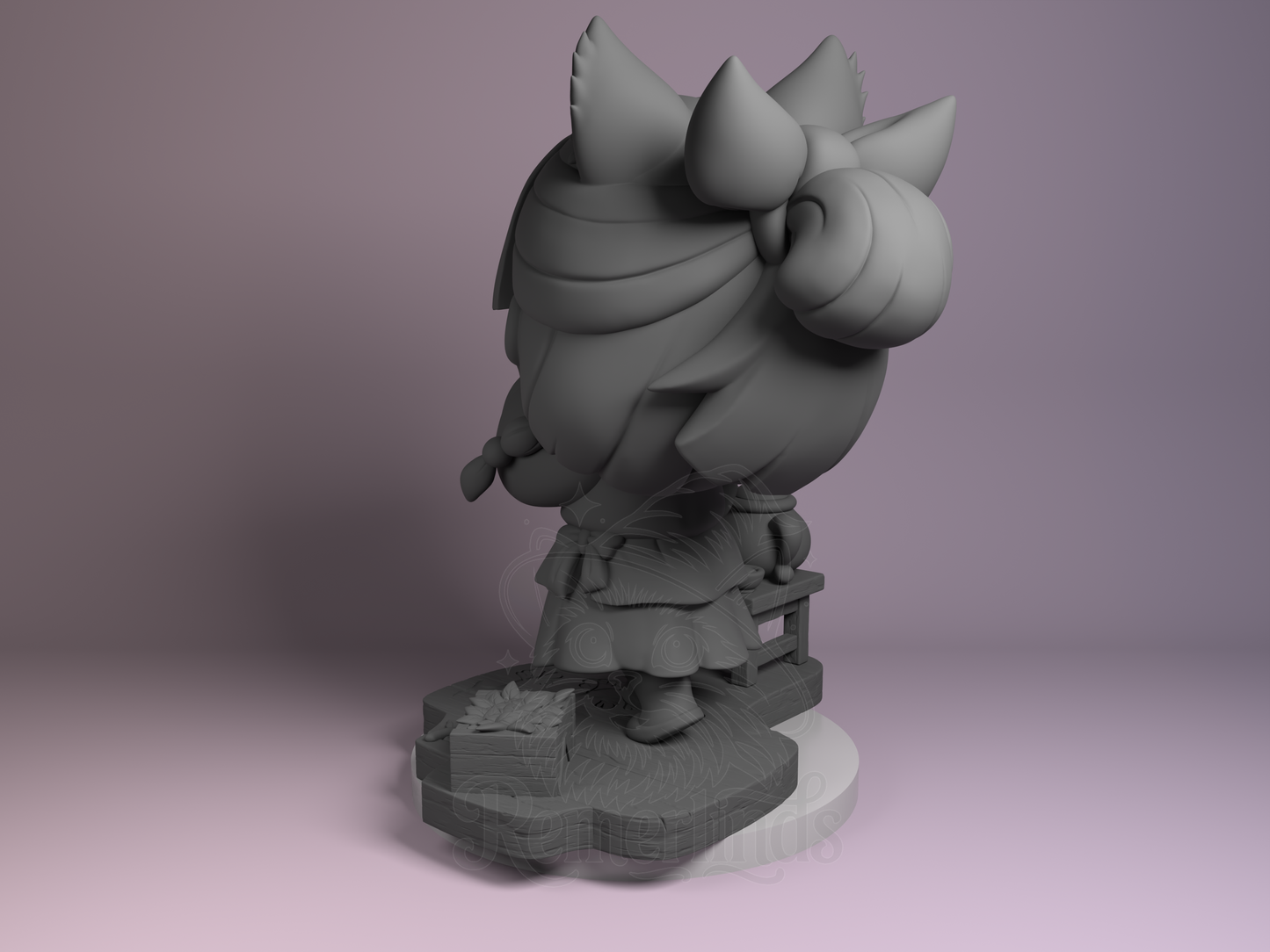 Chibi – Maomao (Chibi by Nomnom Figures) – 3D printed resin figure
