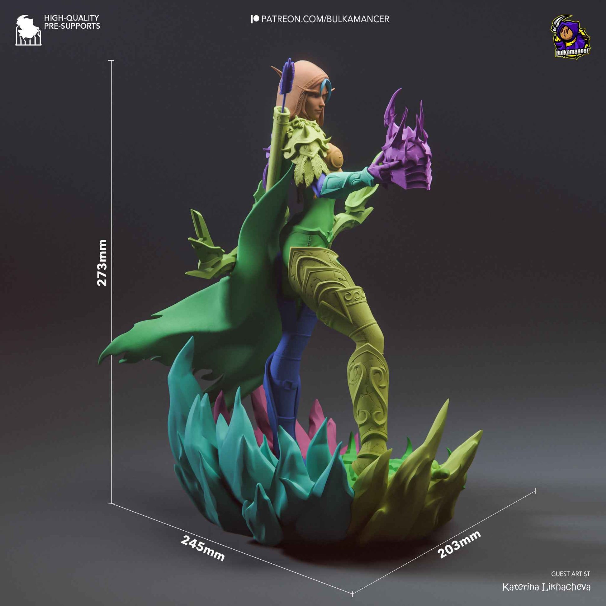 Sylvanas Windrunner β World of Warcraft (Figurine by Bulkamancer)