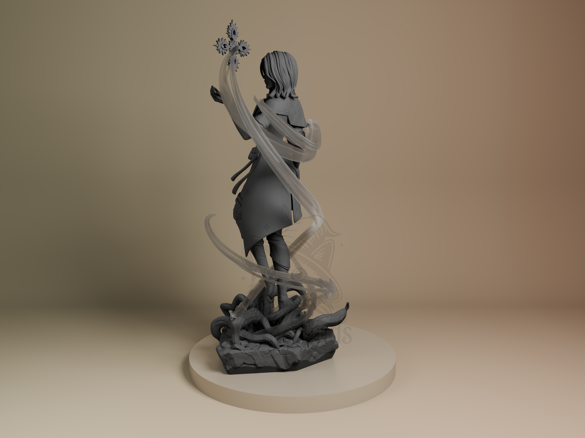 Lune – Expedition 33 (Figurine by Bulkamancer) – 3D printed resin figure