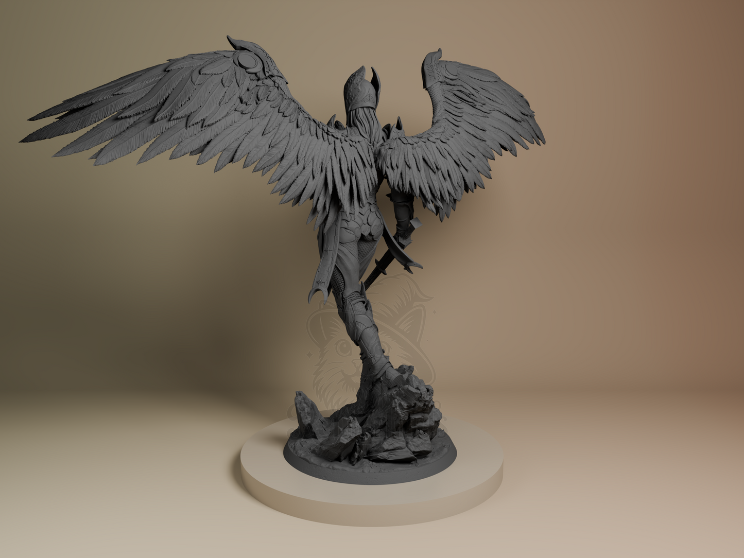 Dame Aylin – Baldur’s Gate (Figurine by Bulkamancer) – 3D printed resin figure
