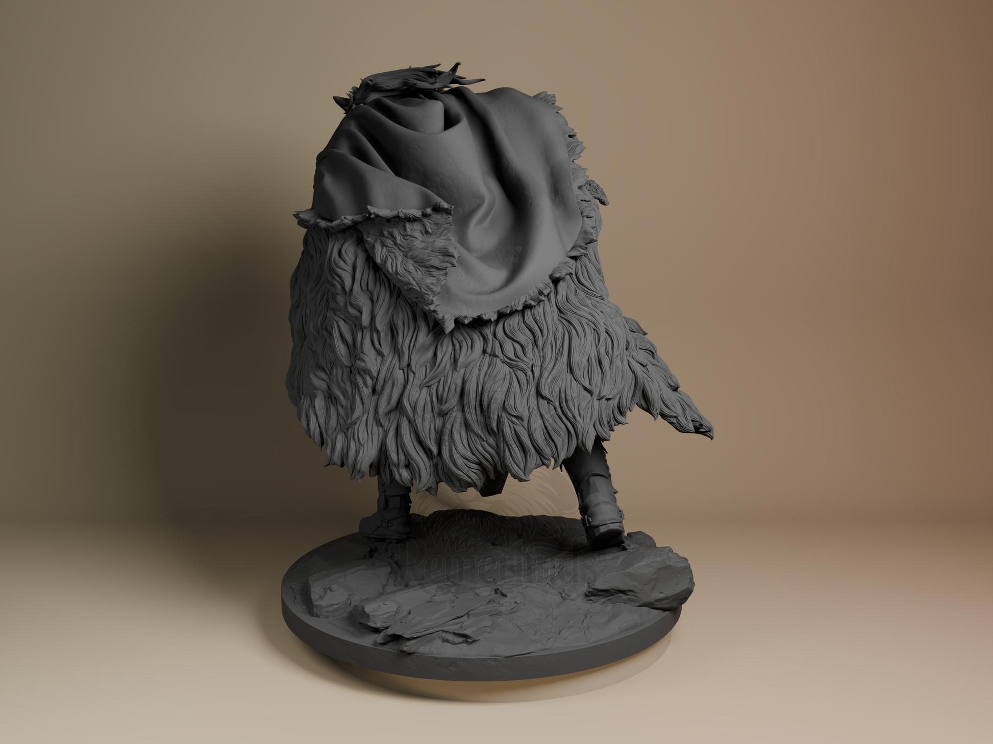 Blaidd – Elden Ring (Figurine by Bulkamancer) – 3D printed resin figure