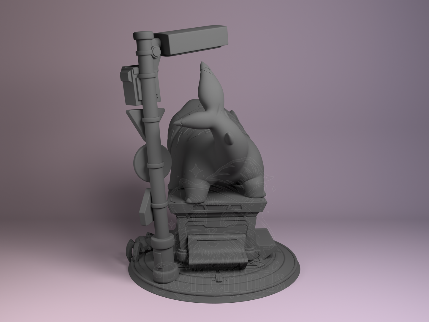 Chibi – Chibi Shark Pal (Chibi by Nomnom Figures) – 3D printed resin figure