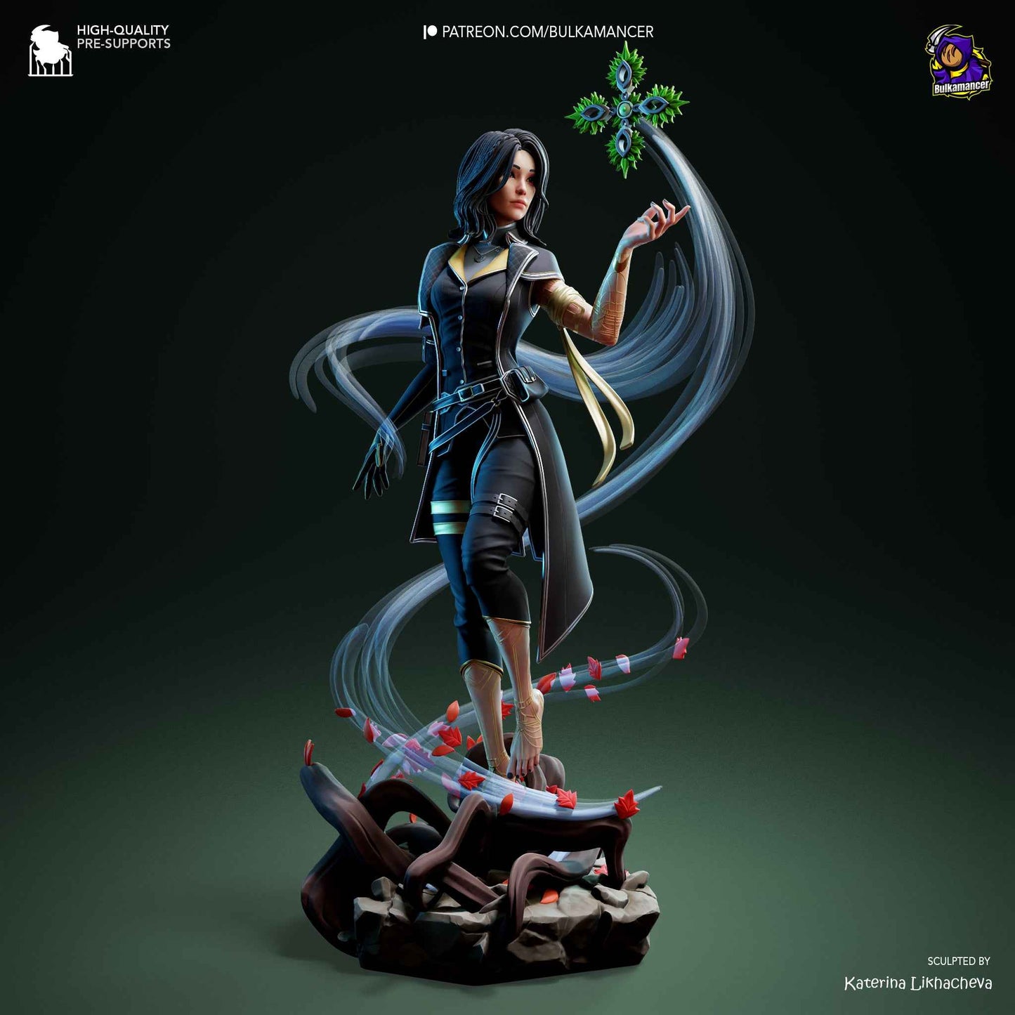 Lune – Expedition 33 (Figurine by Bulkamancer) – 3D printed resin figure