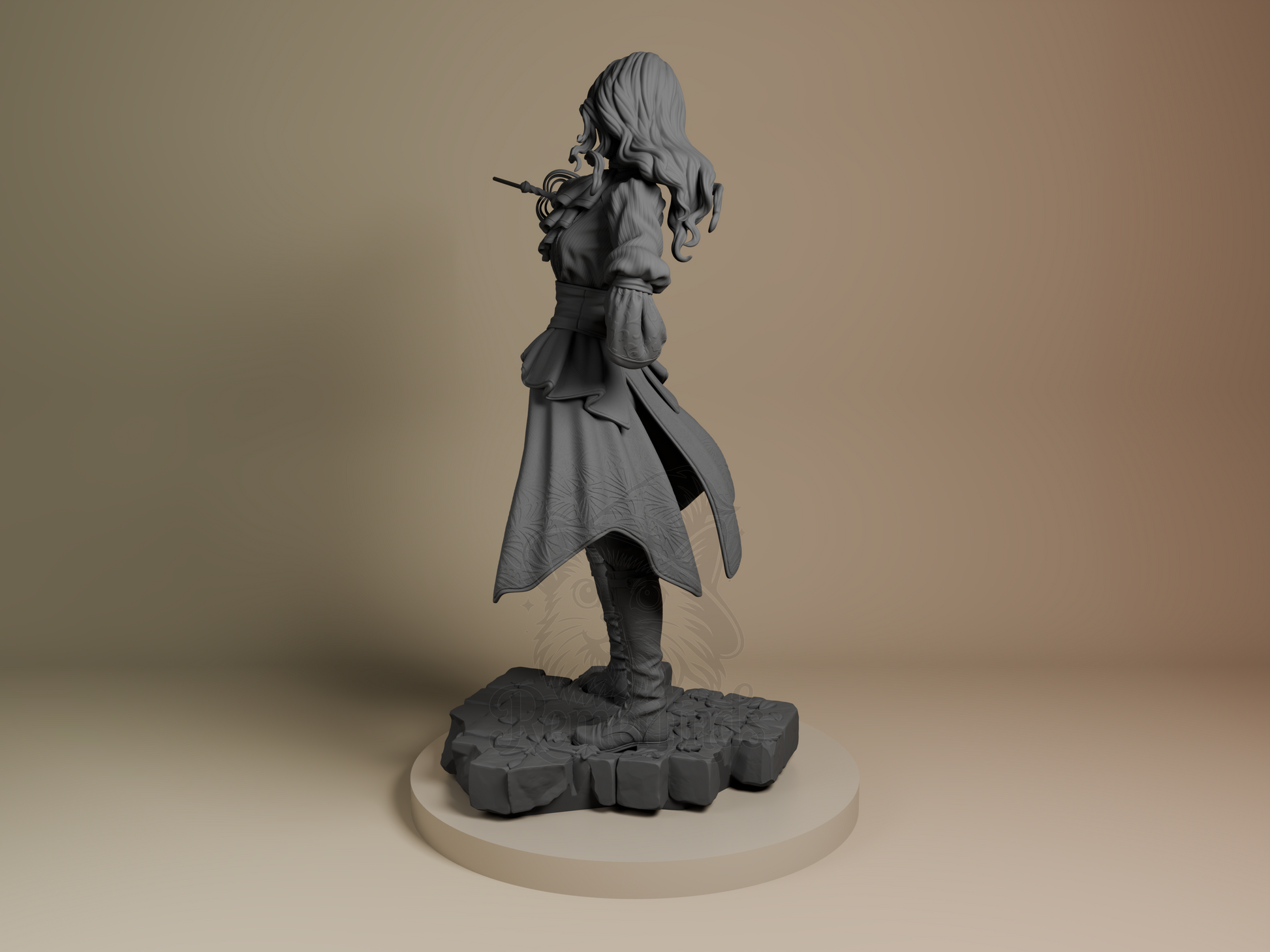 Real Maelle – Expedition 33 (Figurine by Bulkamancer) – 3D printed resin figure