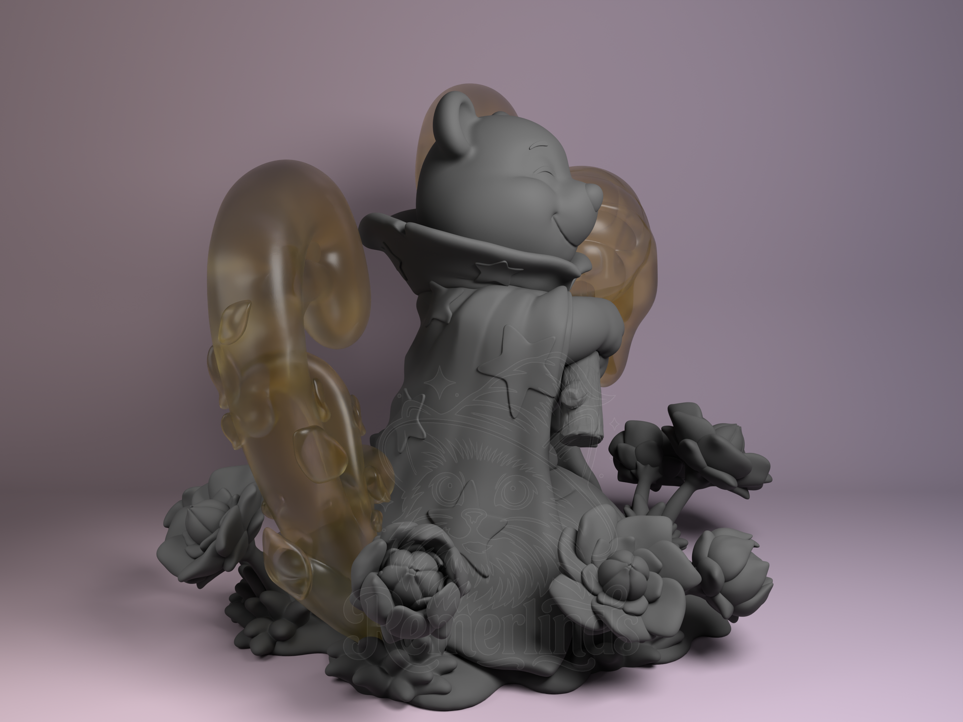 Chibi – Pooh (Chibi by Nomnom Figures) – 3D printed resin figure
