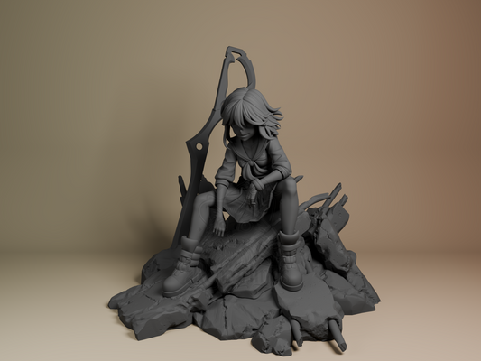 Ryuko Matoi – Kill la Kill (Figurine by Bulkamancer)