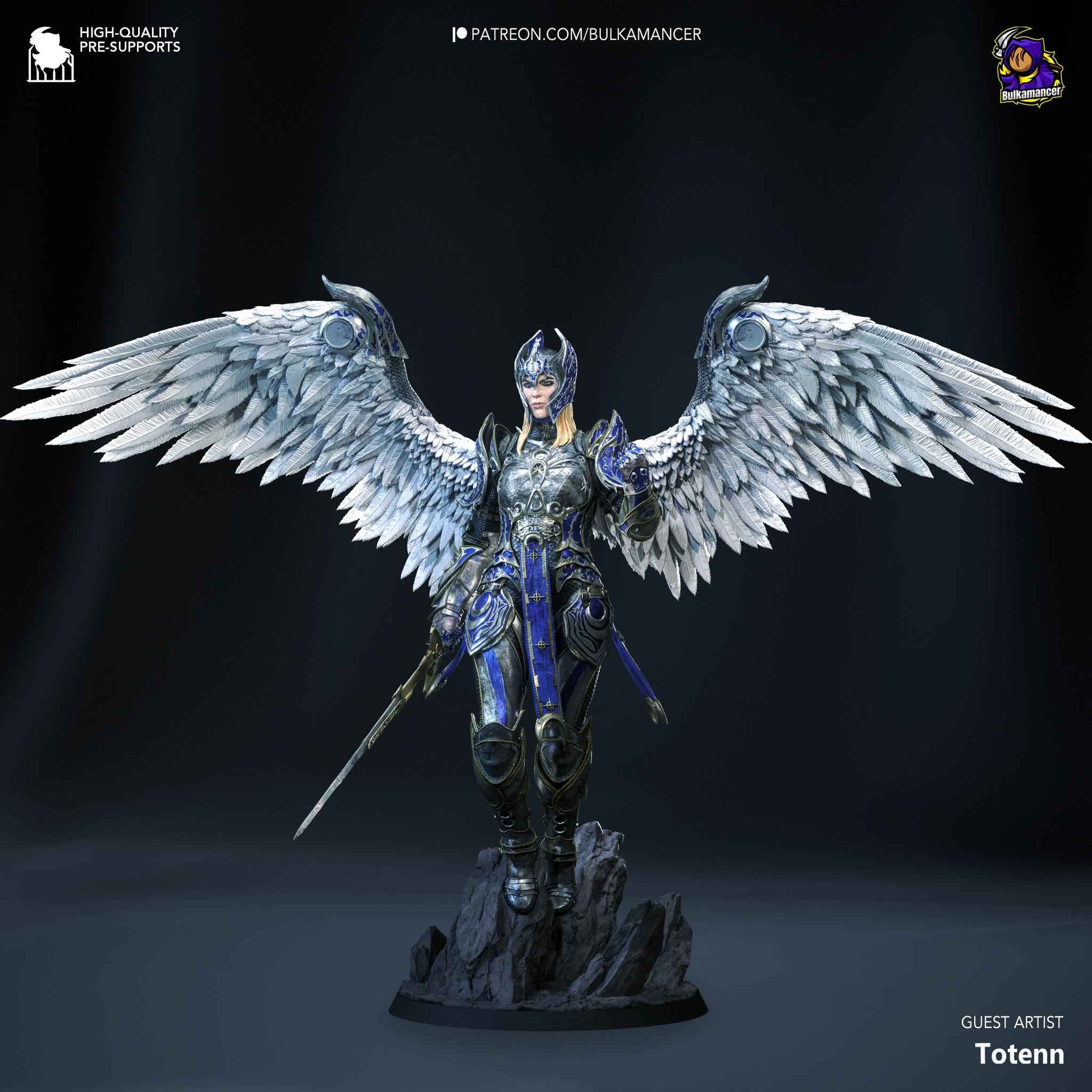Dame Aylin – Baldur’s Gate (Figurine by Bulkamancer) – 3D printed resin figure