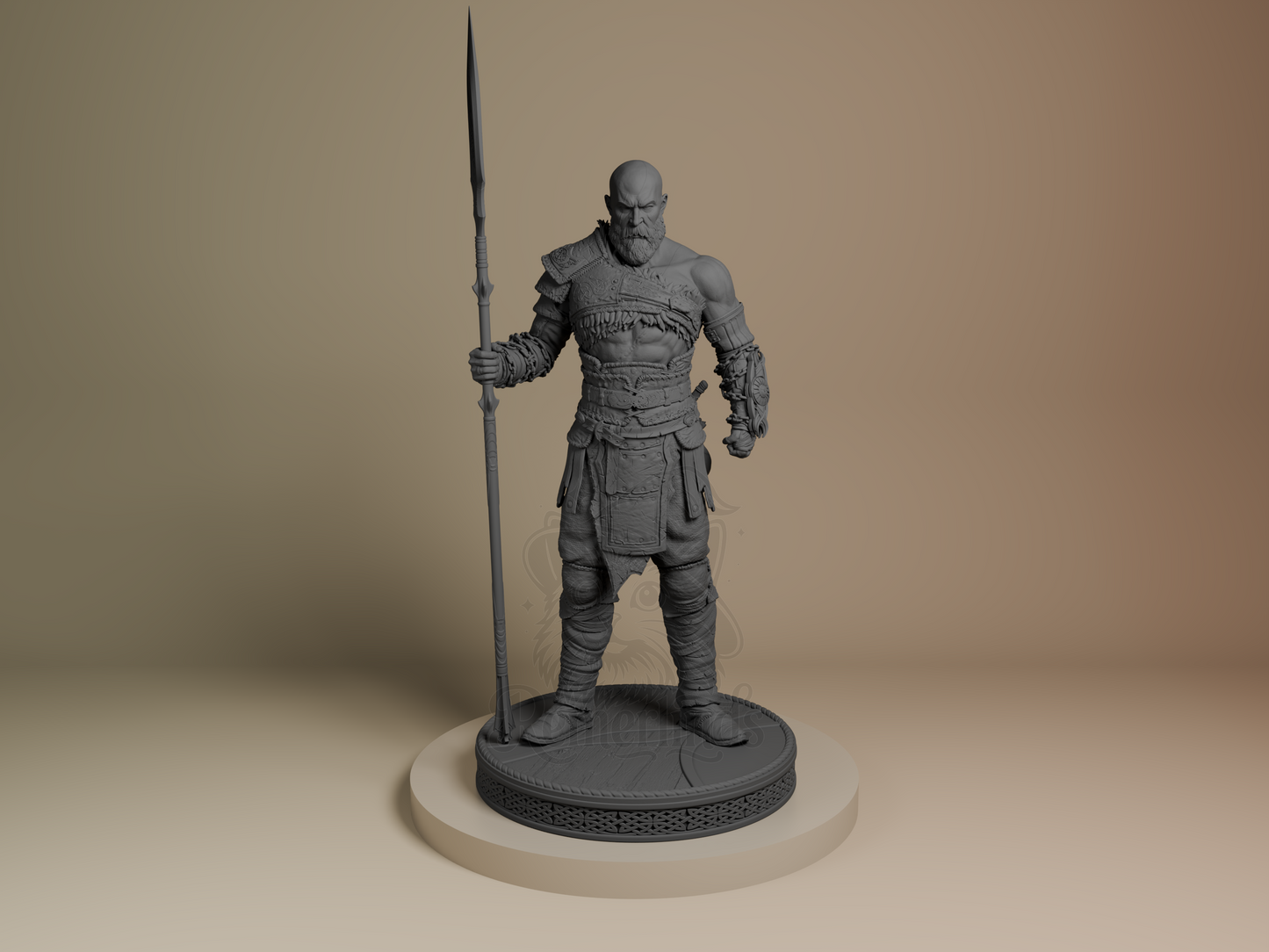 Kratos – God of War (Figurine by Bulkamancer) – 3D printed resin figure