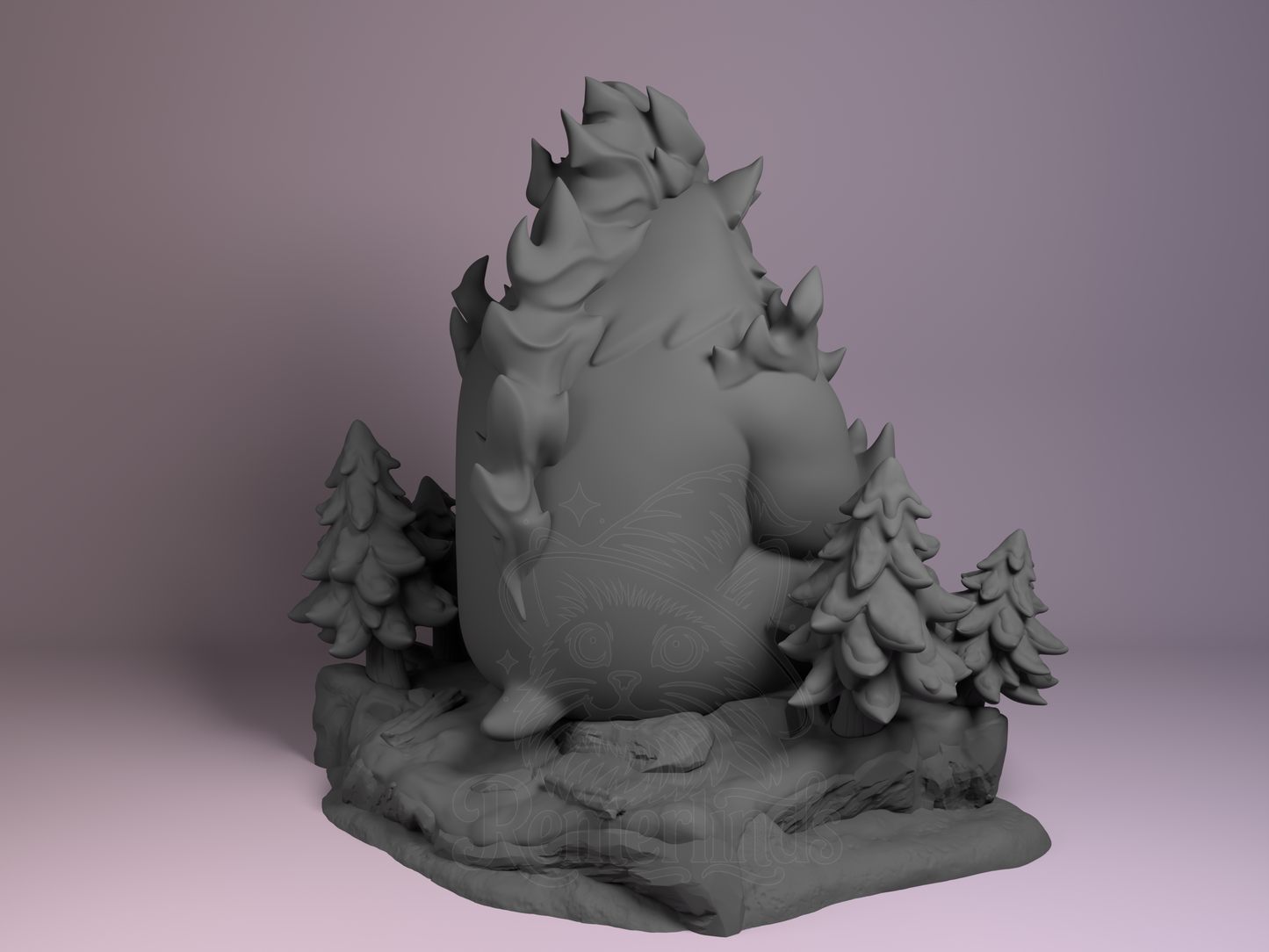 Chibi Tank – Solo Leveling (Chibi by Nomnom Figures) – 3D printed resin figure