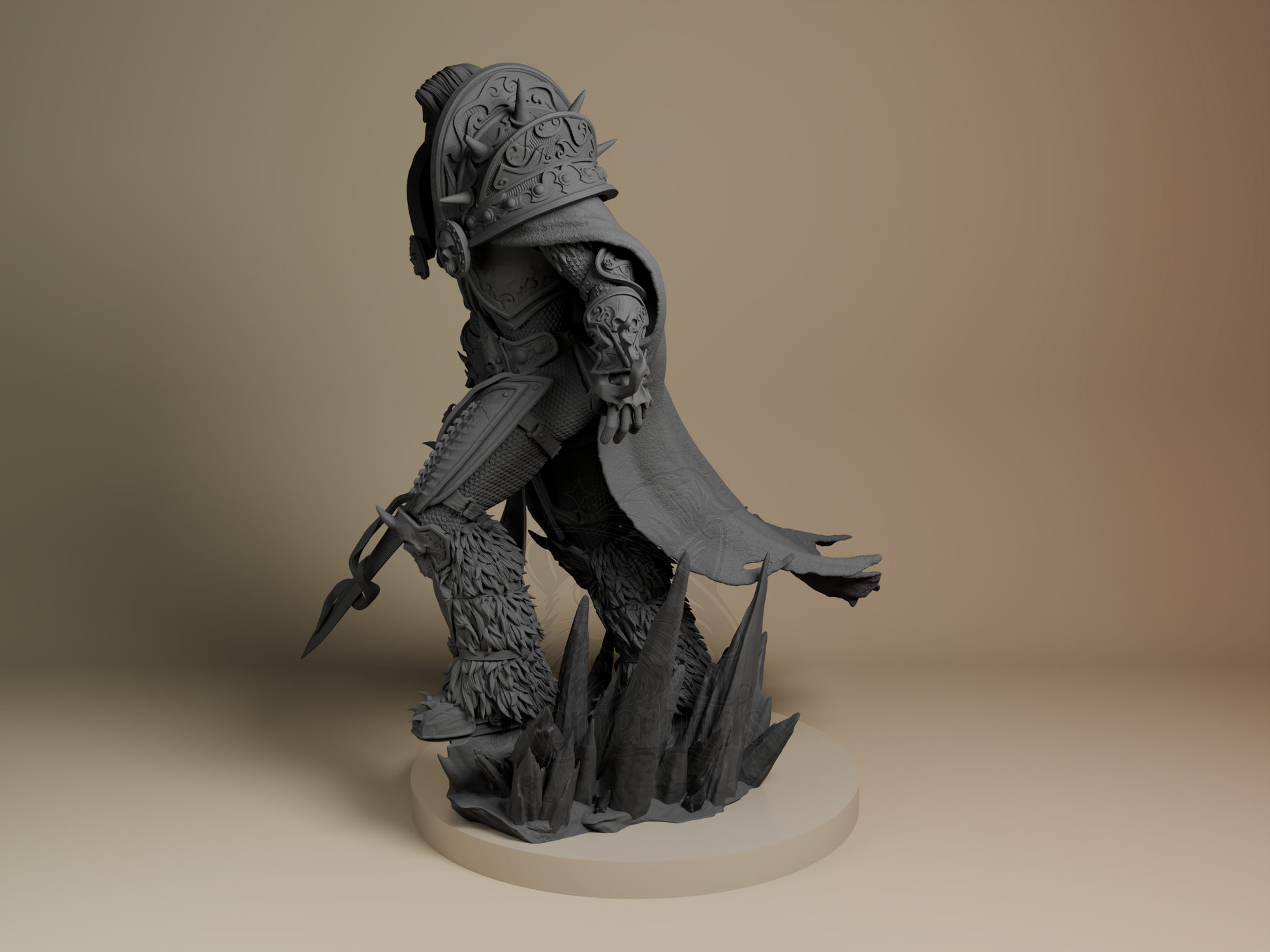 Arthas – World of Warcraft (Figurine by Bulkamancer) – 3D printed resin figure