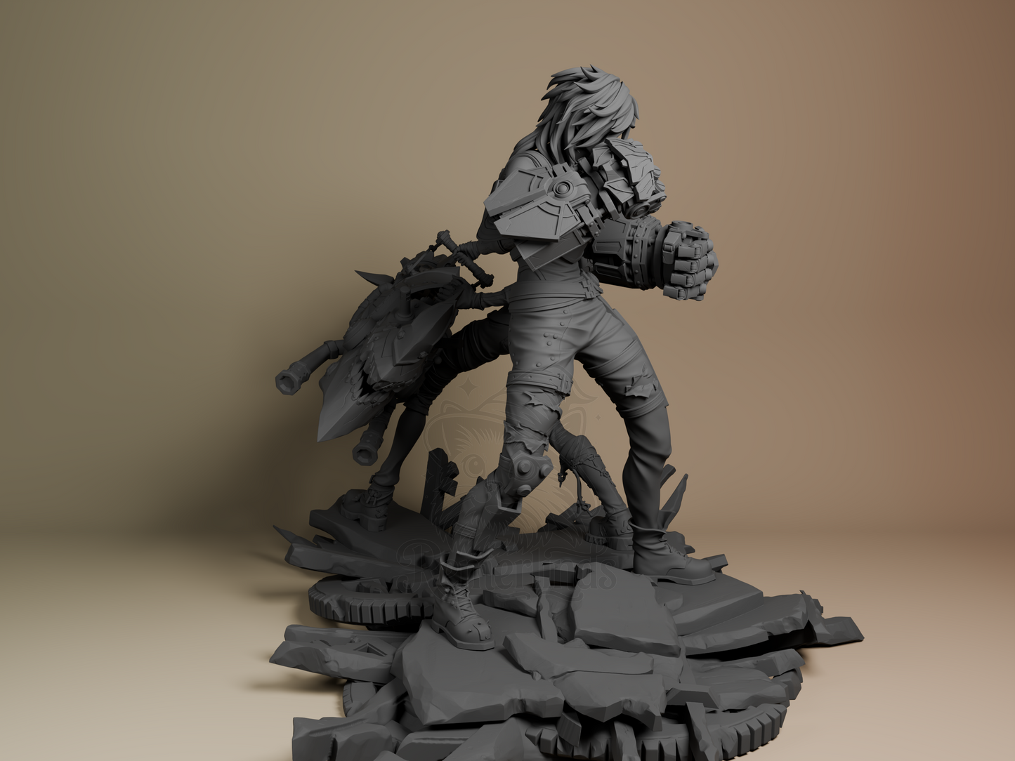 Jinx and Vi – Arcane (Figurine by Bulkamancer)