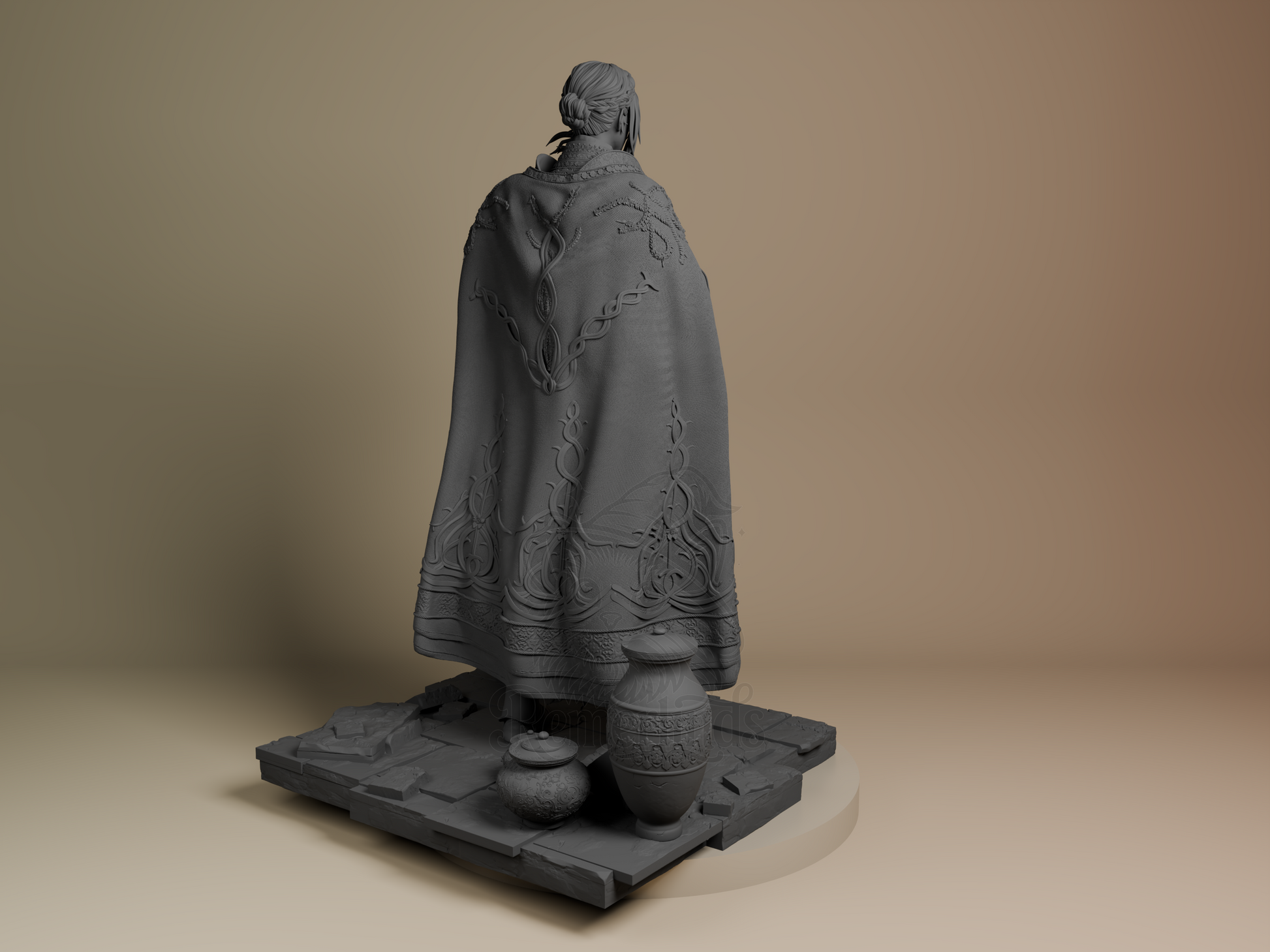 Leda – Elden Ring (Figurine by Bulkamancer) – 3D printed resin figure