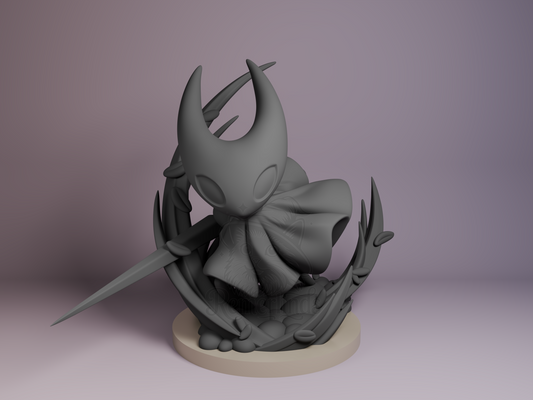 Chibi Hornet – Hollow Knight (Chibi by Bulkamancer) – 3D printed resin figure