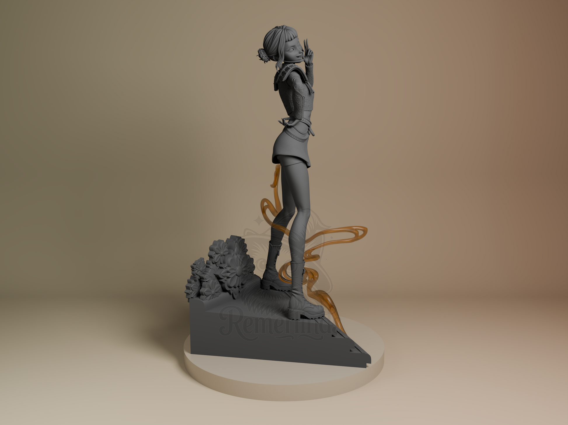 Zoey β KPop Demon Hunters (Figurine by Bulkamancer)