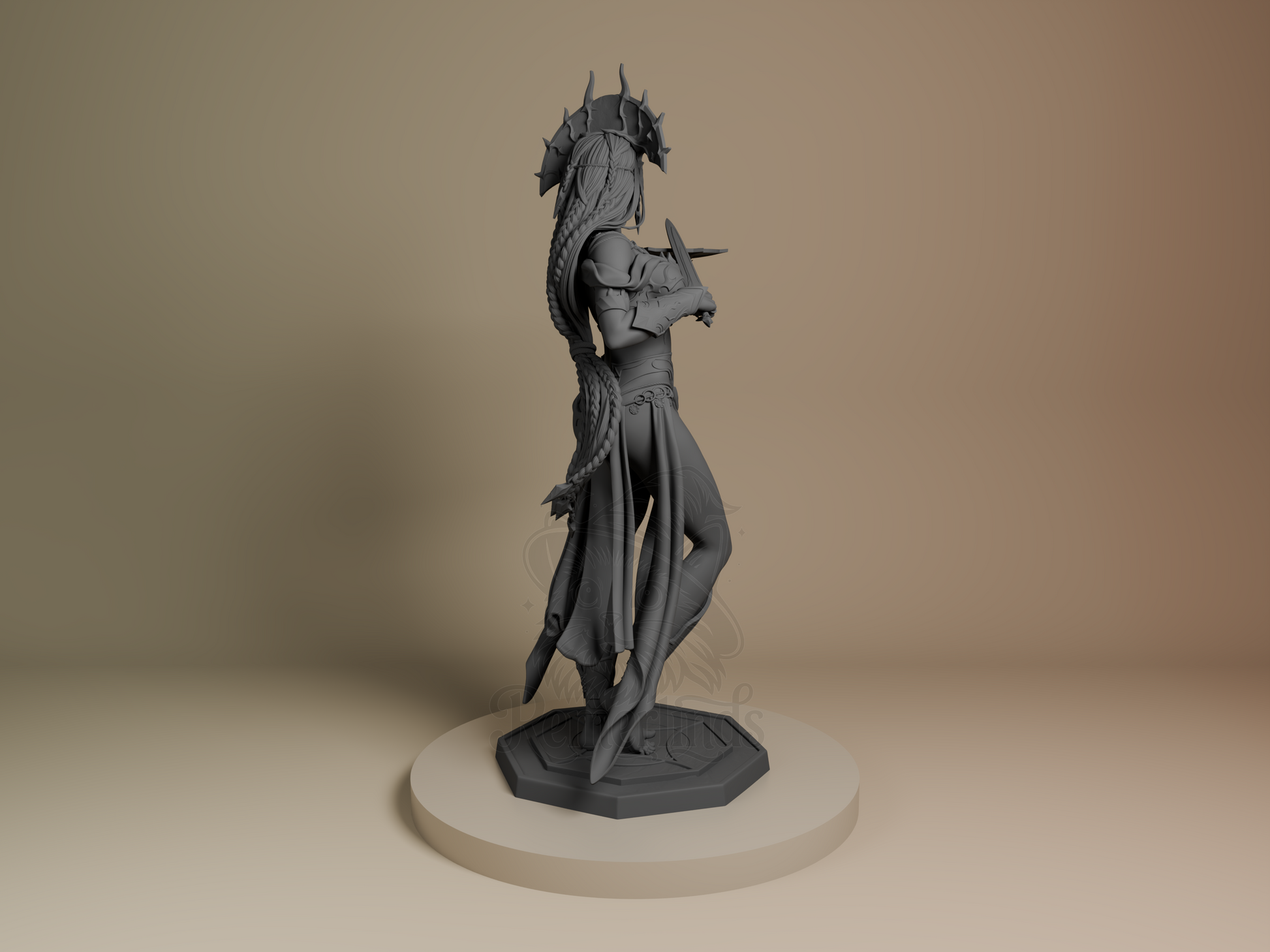 Shar – Baldur’s Gate (Figurine by Bulkamancer) – 3D printed resin figure
