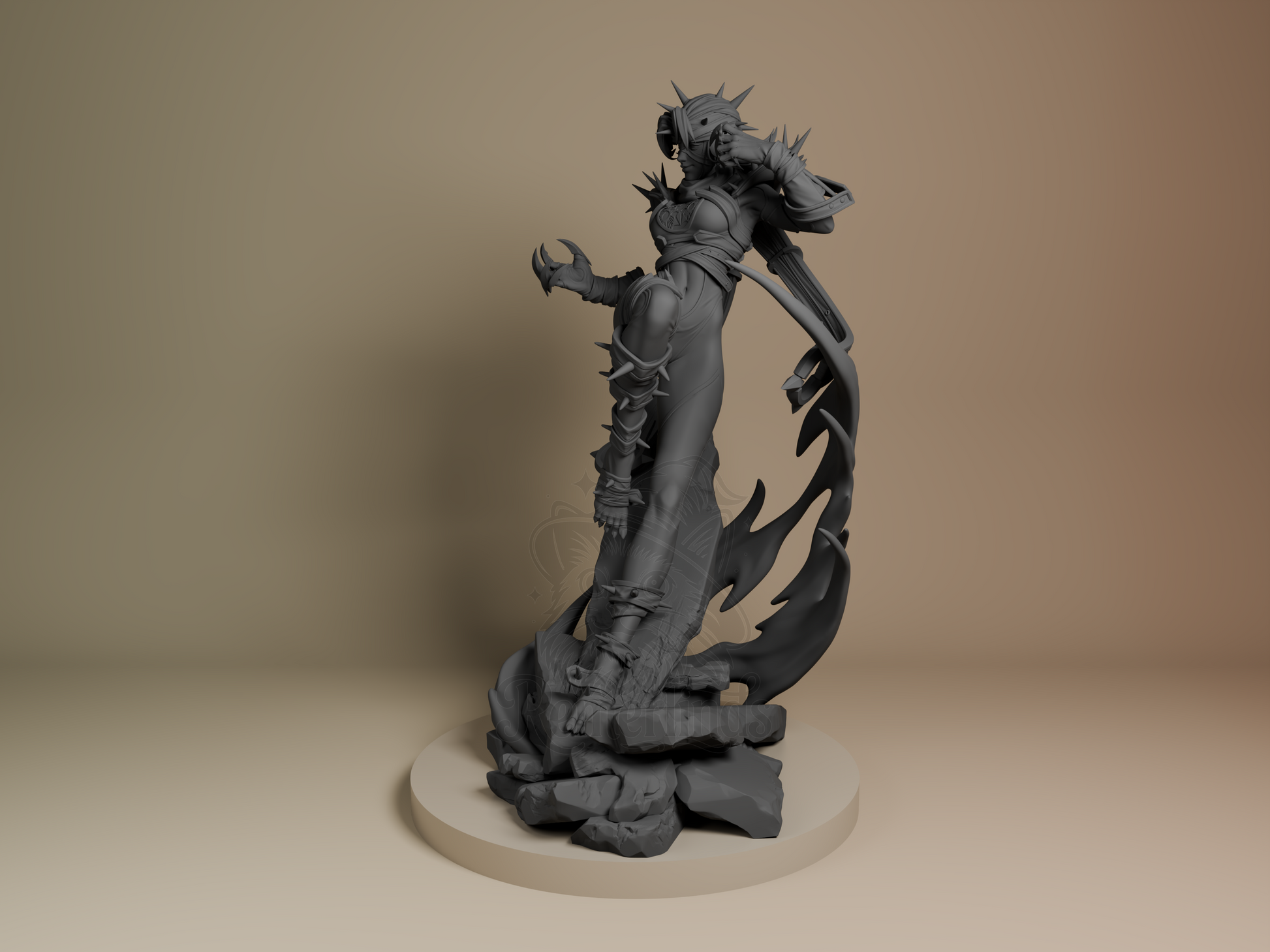 Lyn – Fire Symbol (Figurine by Bulkamancer)