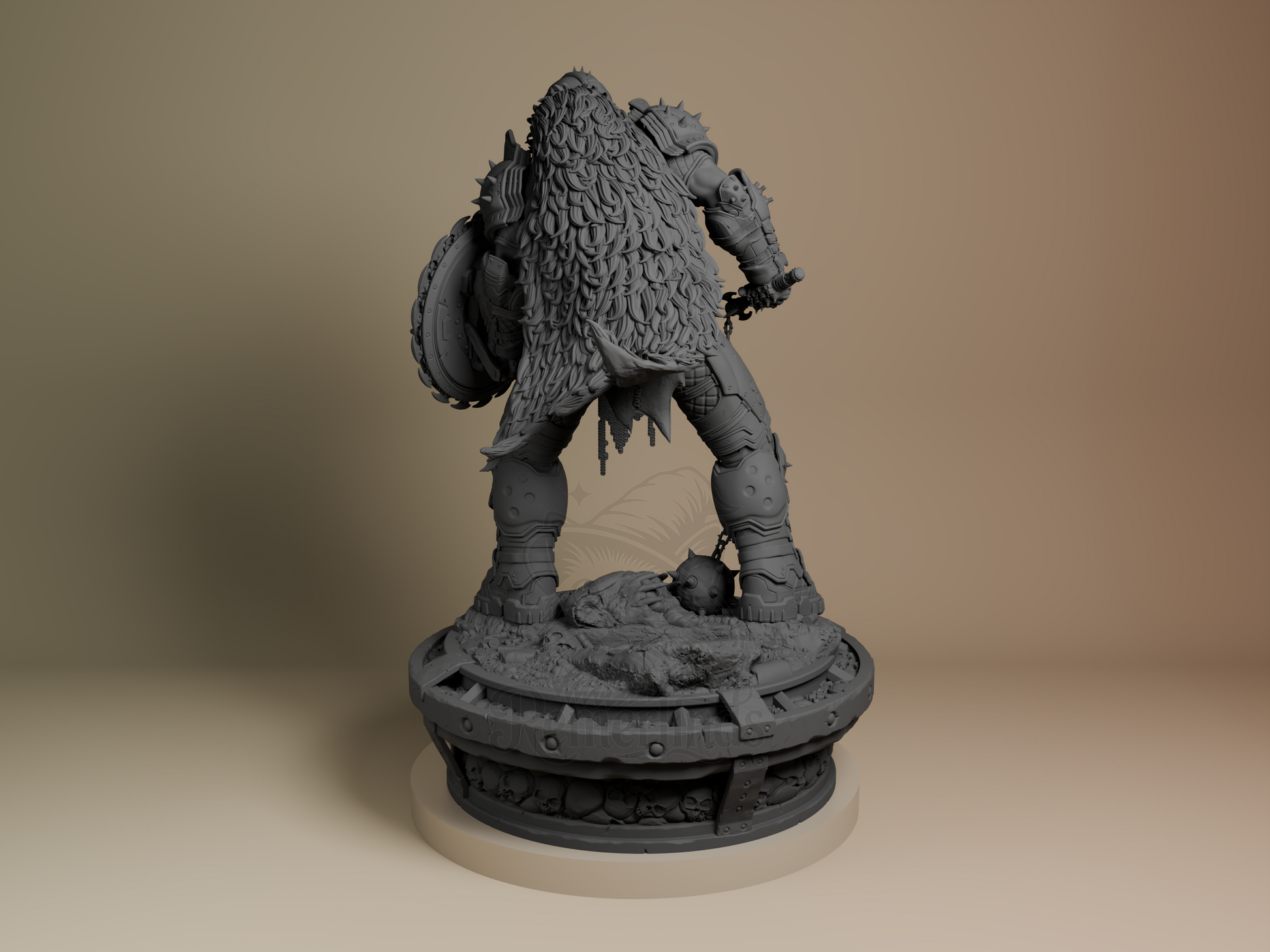 Doom Slayer – Doom: Dark Ages (Figurine by Bulkamancer) – 3D printed resin figure