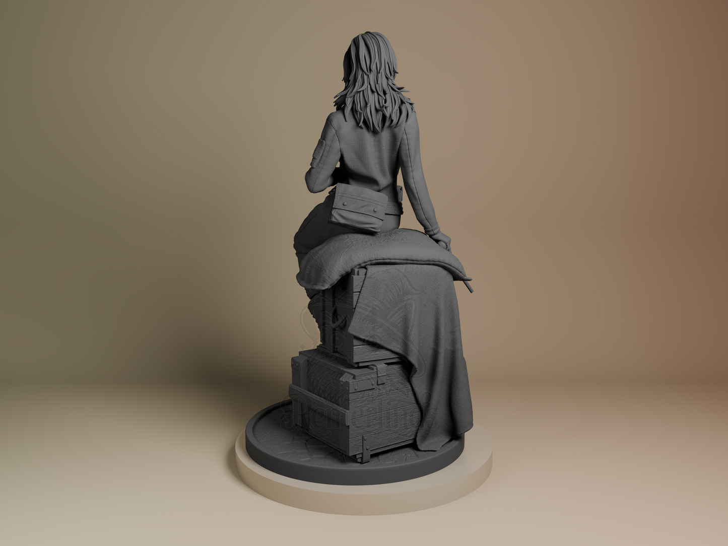 EVA – Metal Gear (Figurine by Bulkamancer) – 3D printed resin figure