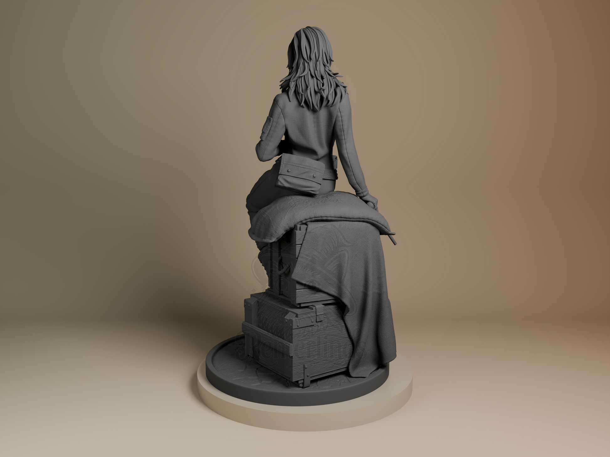 EVA – Metal Gear (Figurine by Bulkamancer) – 3D printed resin figure