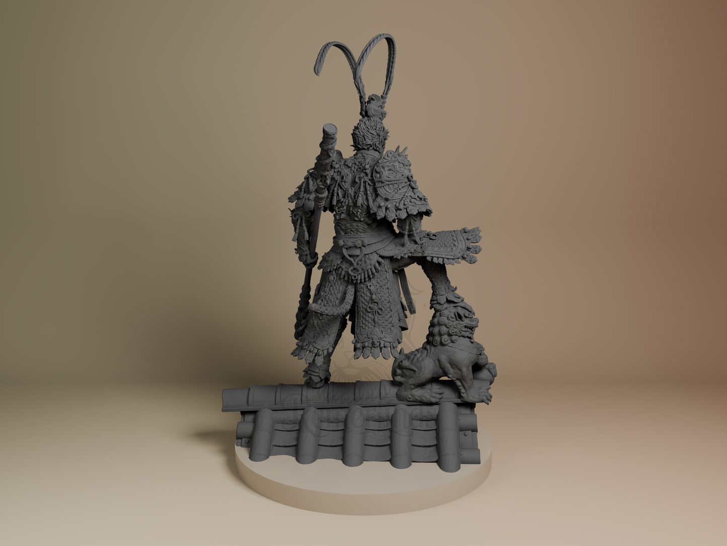 Destined One – Wukong (Figurine by Bulkamancer) – 3D printed resin figure
