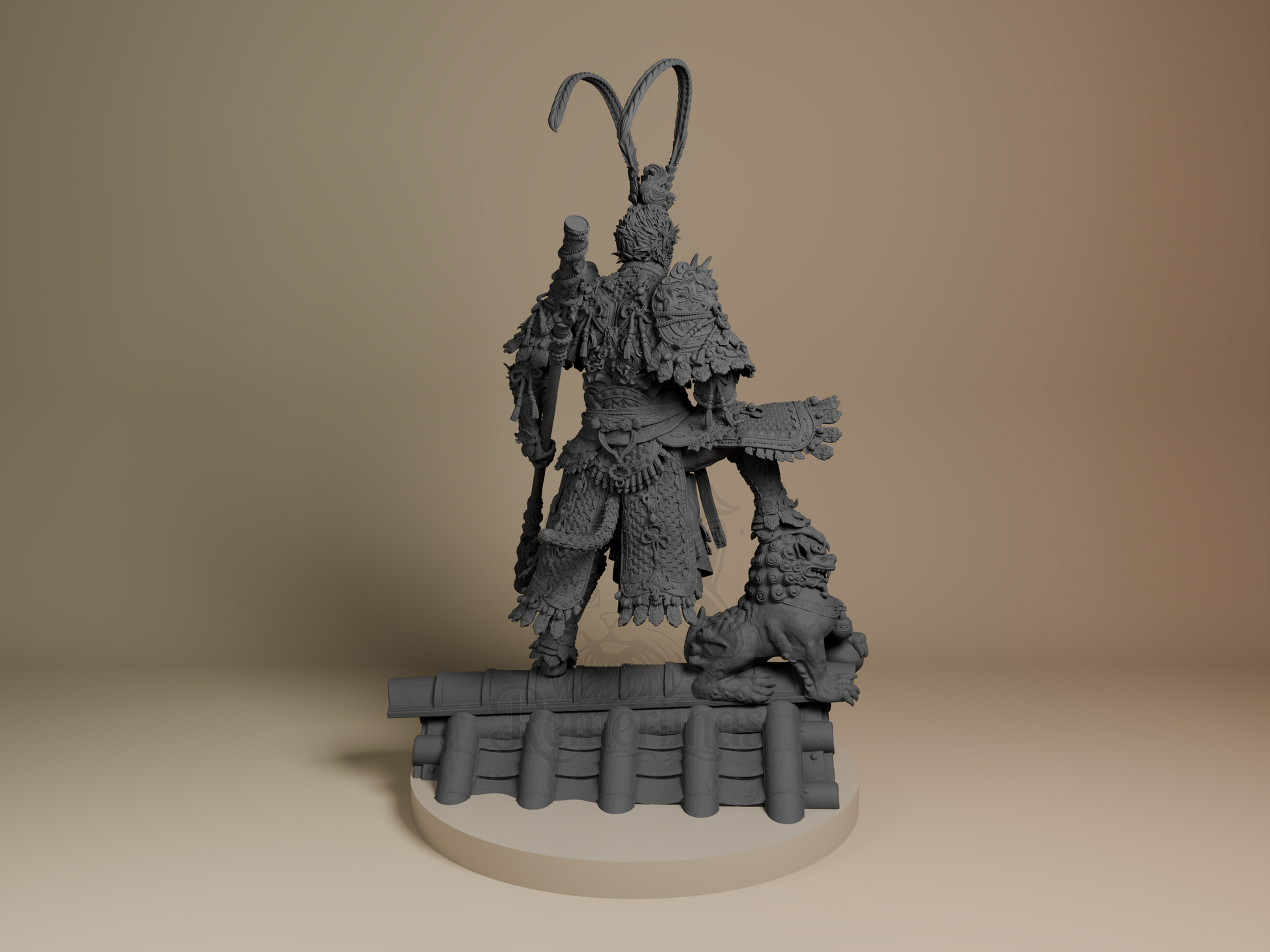 Destined One – Wukong (Figurine by Bulkamancer) – 3D printed resin figure