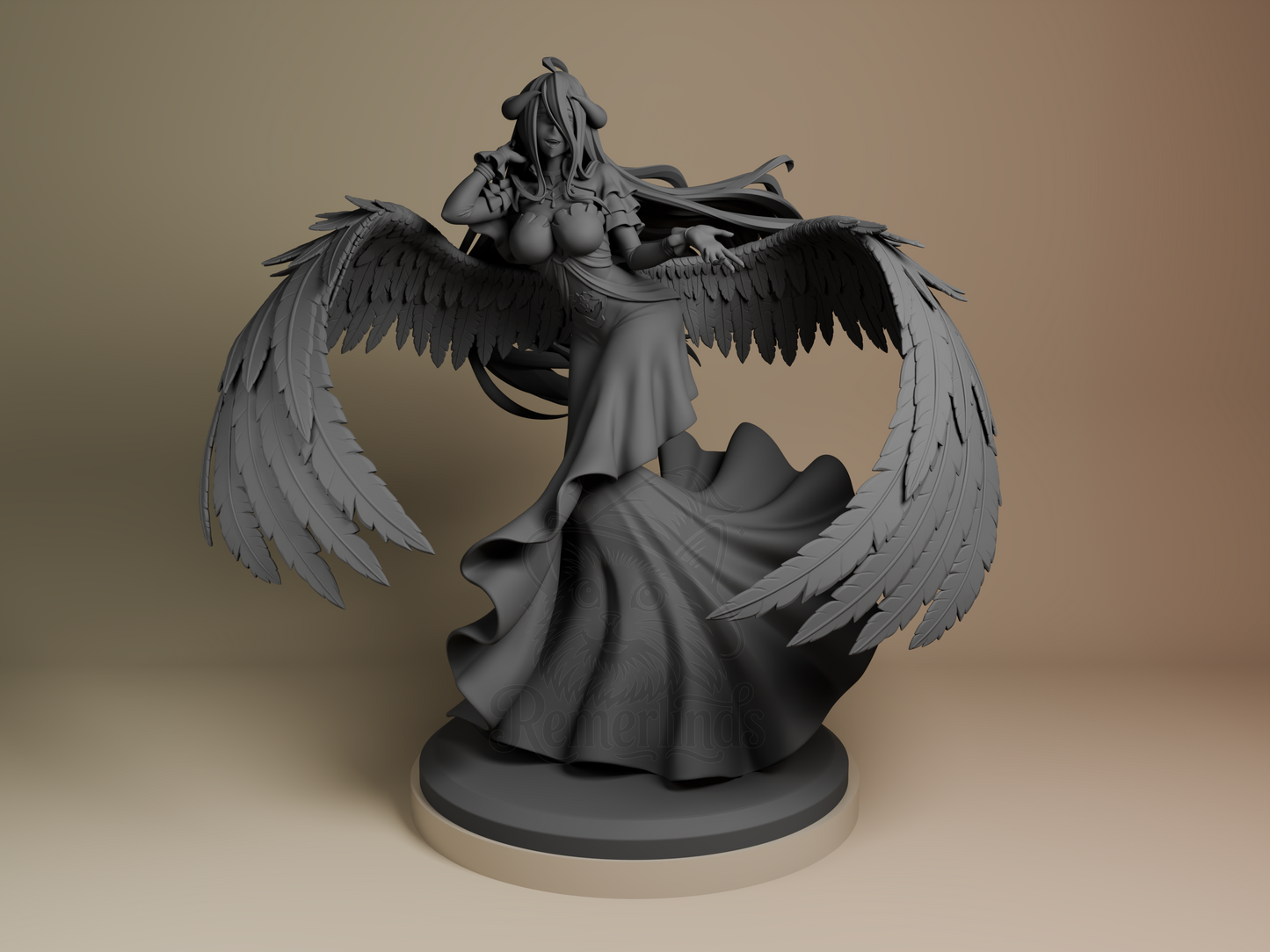 Albedo – Overlord (Figurine by Bulkamancer) – 3D printed resin figure