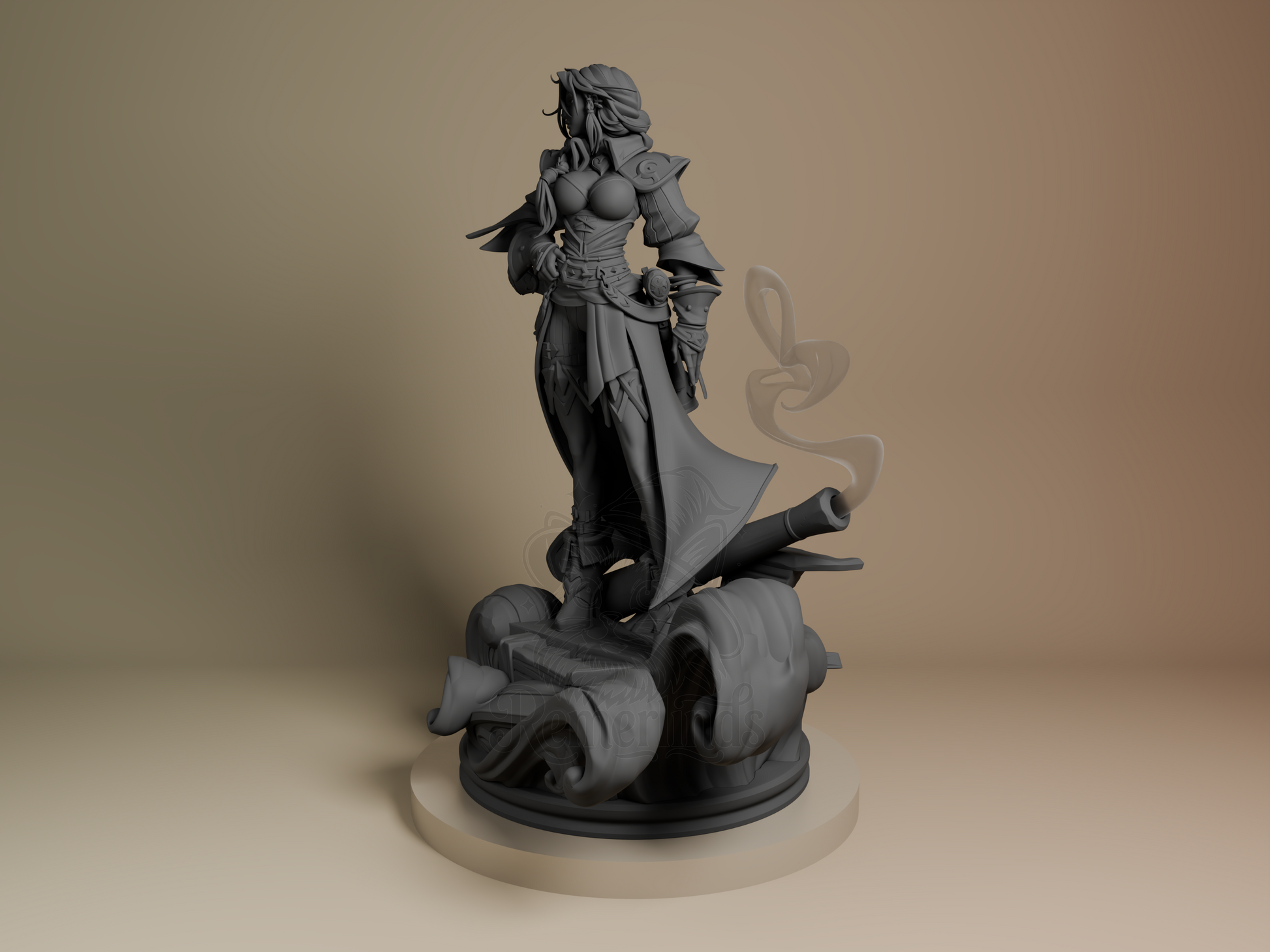 Miss Fortune – League of Legends (Figurine by Bulkamancer) – 3D printed resin figure