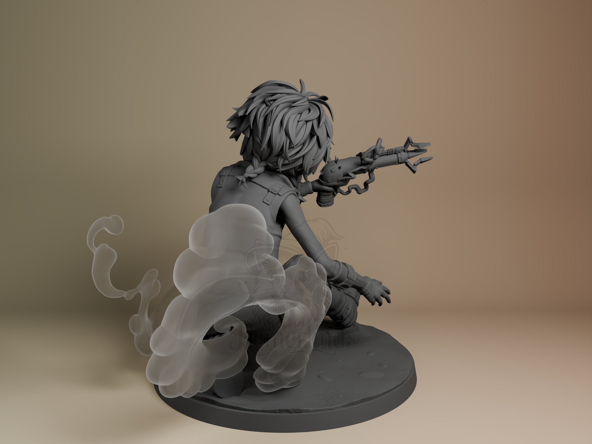 Isha – Arcane (Figurine by Bulkamancer) – 3D printed resin figure