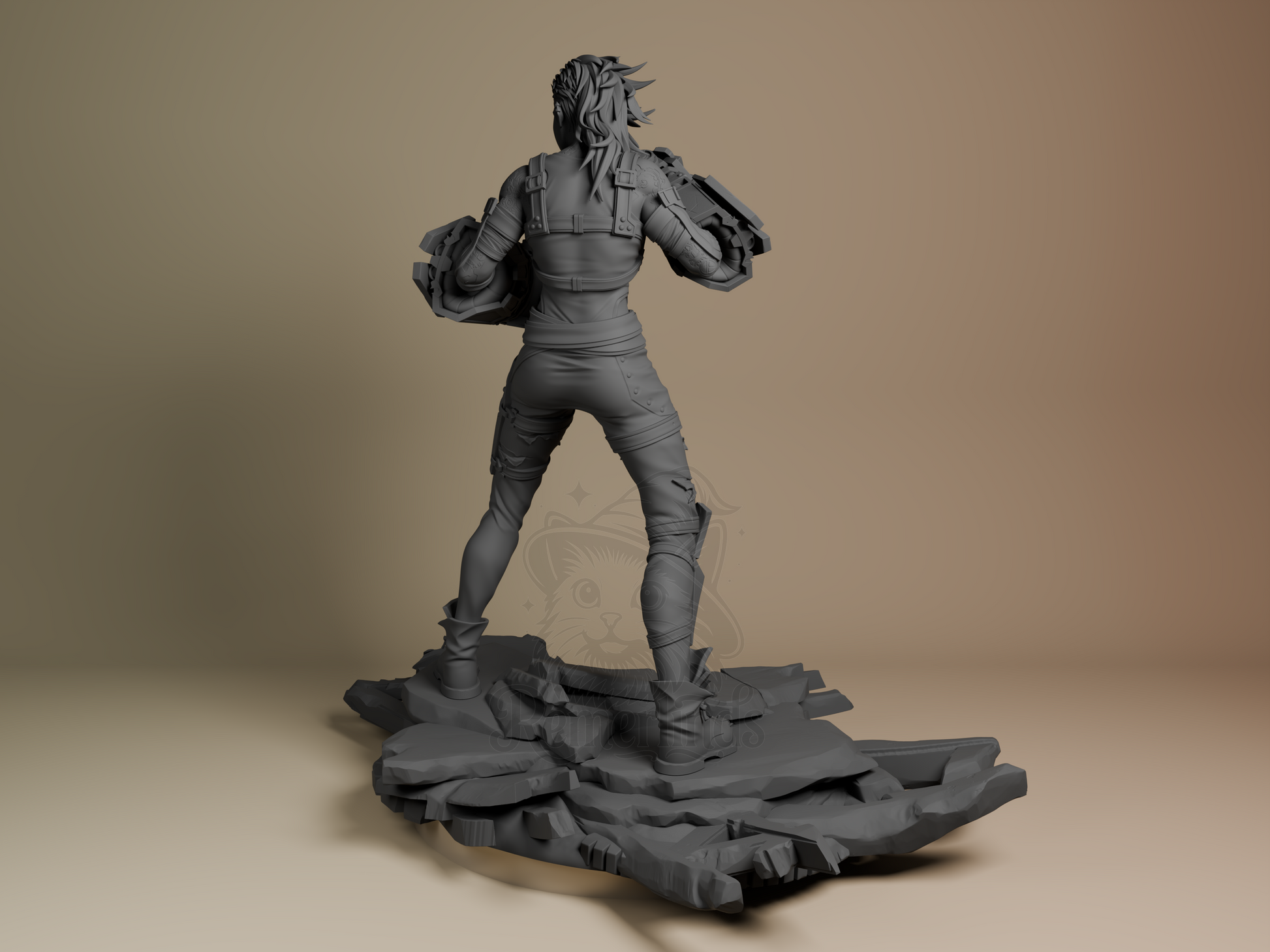 Vi – Arcane (Figurine by Bulkamancer) – 3D printed resin figure