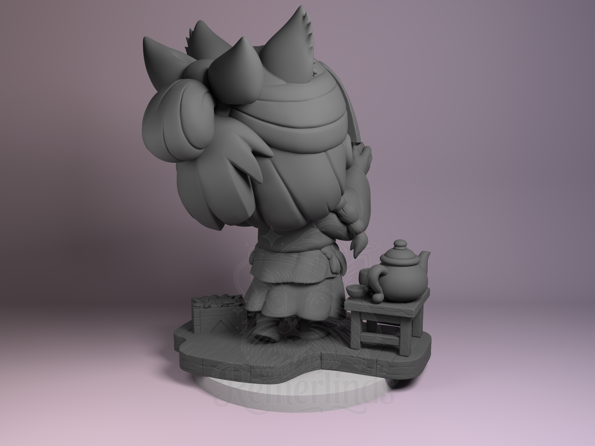Chibi – Maomao (Chibi by Nomnom Figures) – 3D printed resin figure