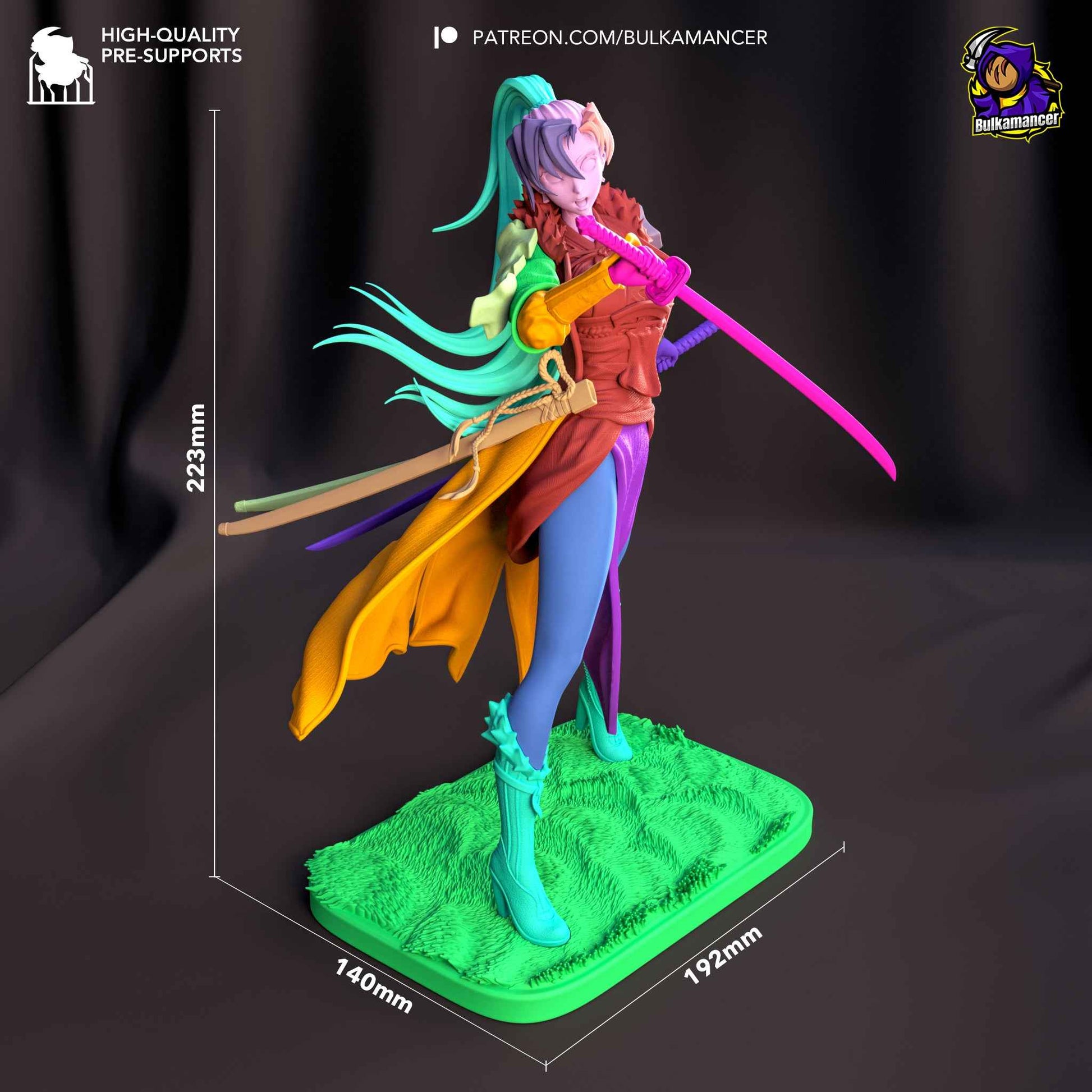 Lyn – Fire Symbol (Figurine by Bulkamancer)