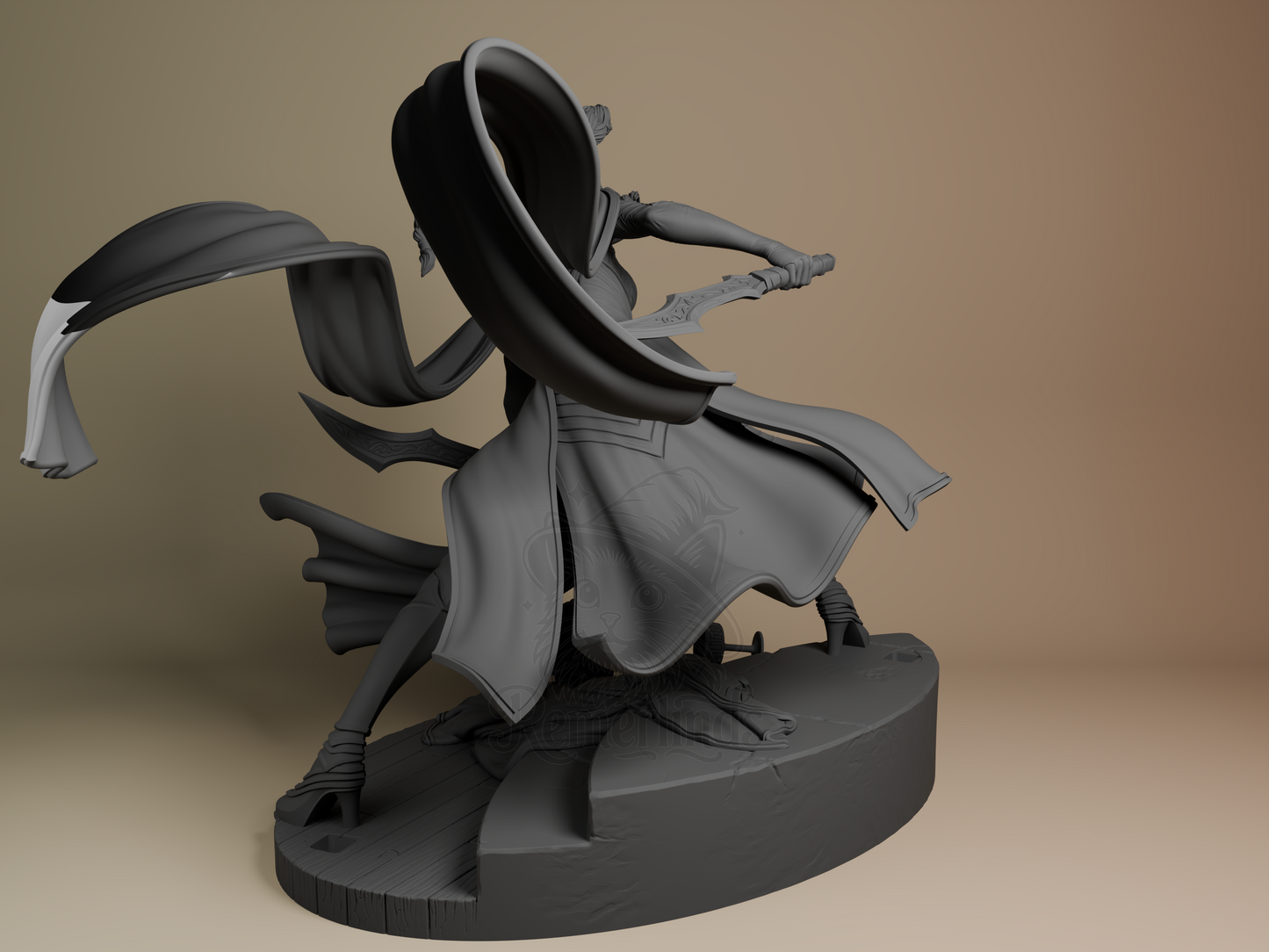 Katarina – League of Legends (Figurine by Bulkamancer) – 3D printed resin figure