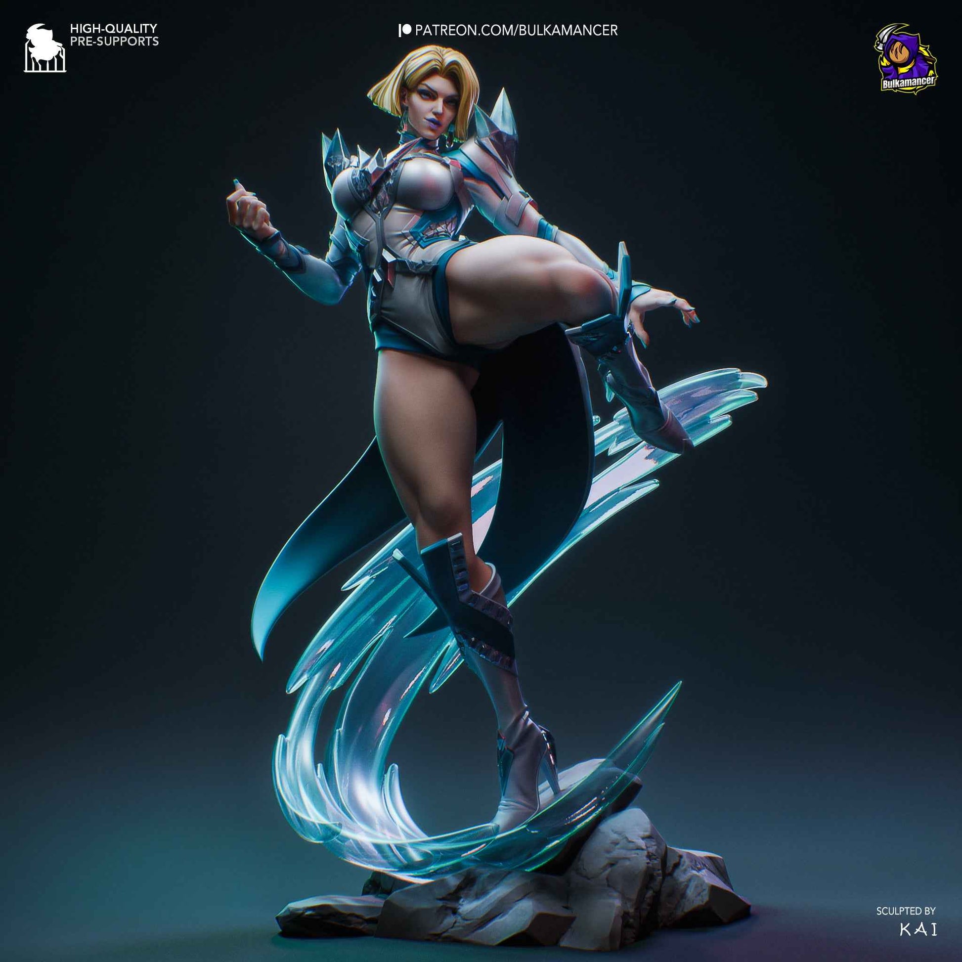 Emma Frost – Marvel Rivals (Figurine by Bulkamancer) – 3D printed resin figure
