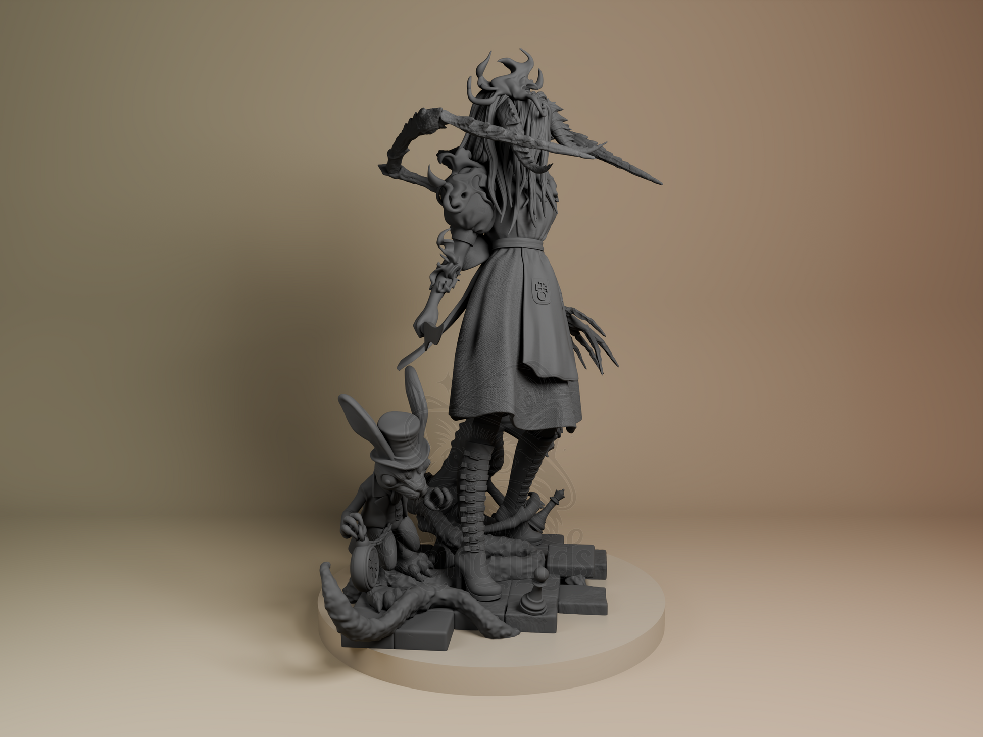 Alice – American McGee’s Alice (Figurine by Bulkamancer) – 3D printed resin figure