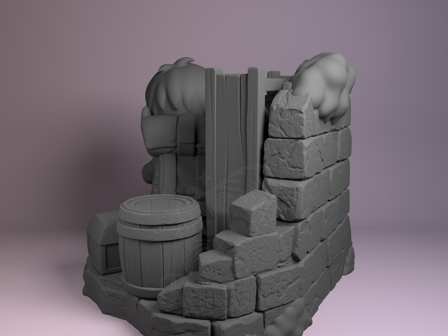 Chibi Chilchuck – Dungeon Meshi (Chibi by Nomnom Figures) – 3D printed resin figure