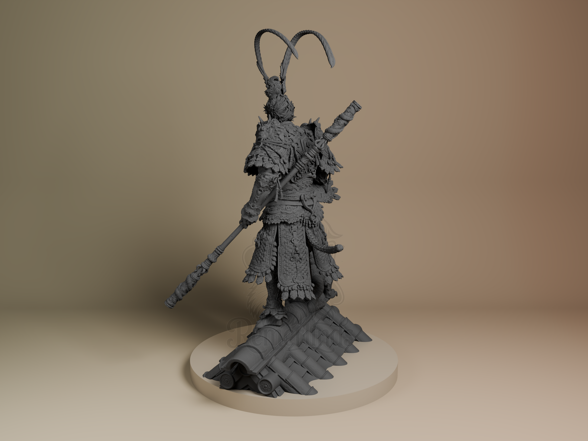 Destined One – Wukong (Figurine by Bulkamancer) – 3D printed resin figure