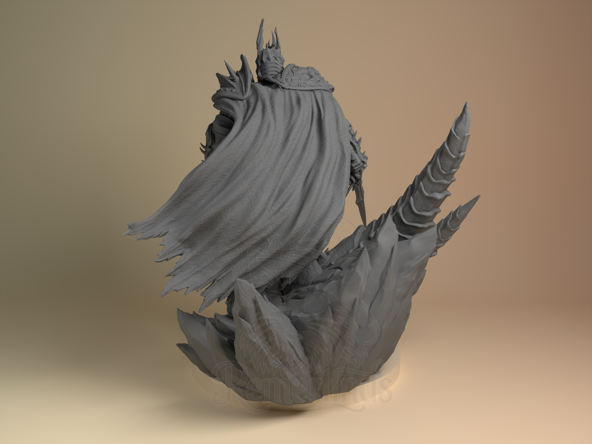 Arthas – World of Warcraft (Figurine by Nomnom Figures) – 3D printed resin figure