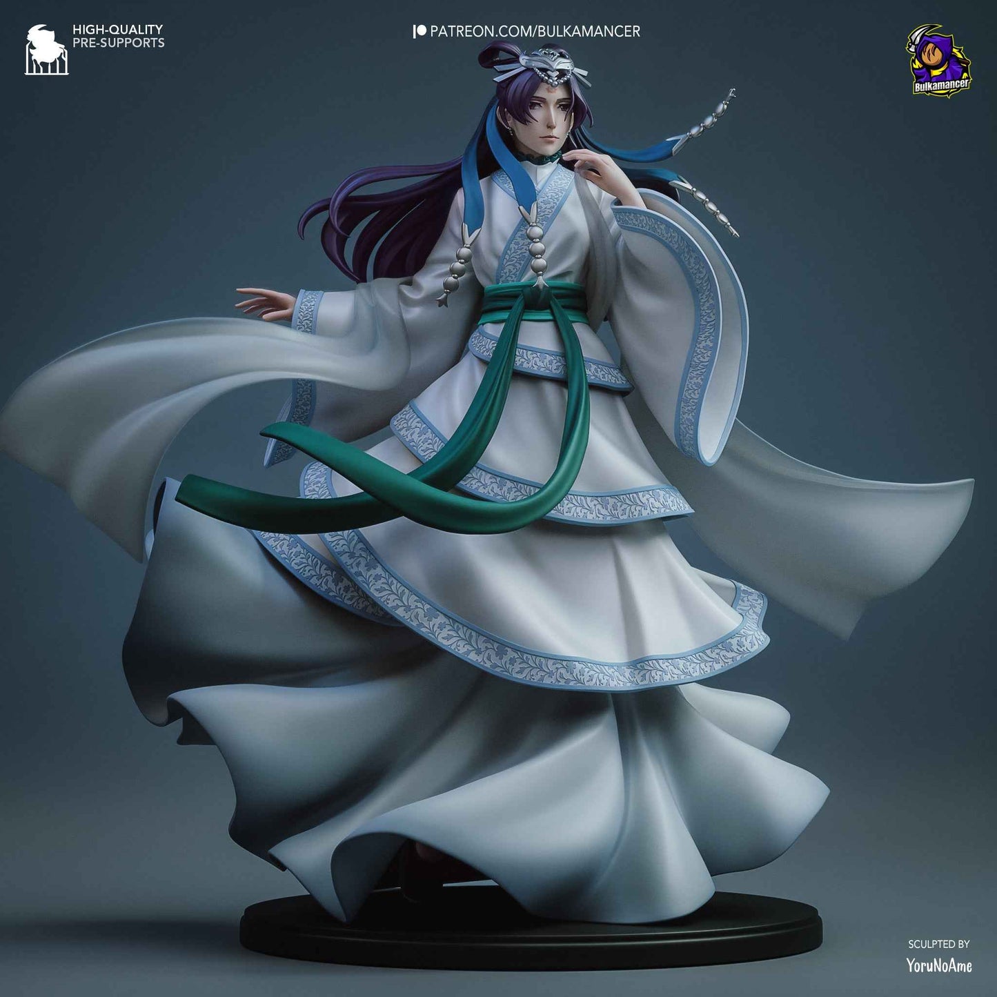 Jinshi – Apothecary Diaries (Figurine by Bulkamancer) – 3D printed resin figure