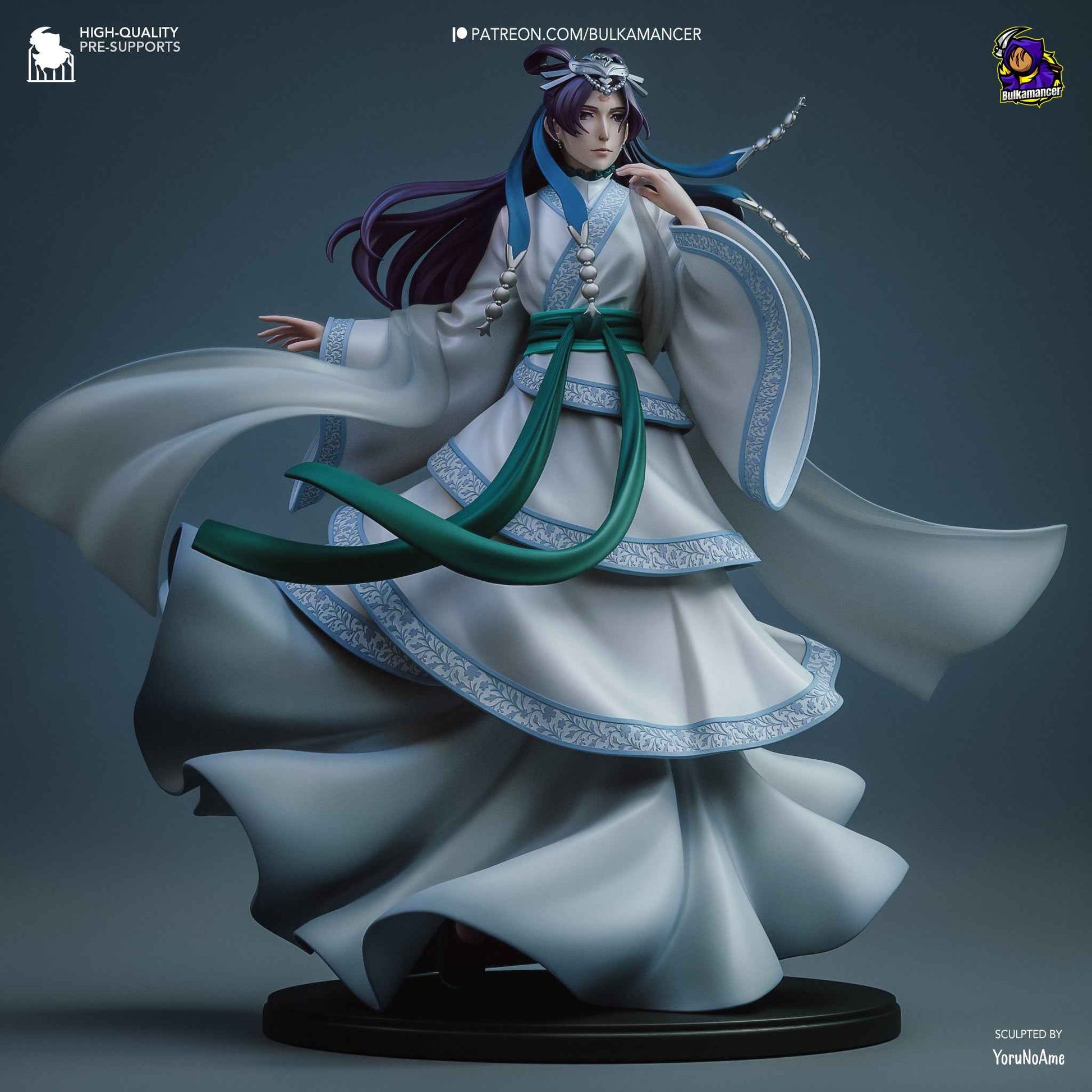 Jinshi – Apothecary Diaries (Figurine by Bulkamancer) – 3D printed resin figure