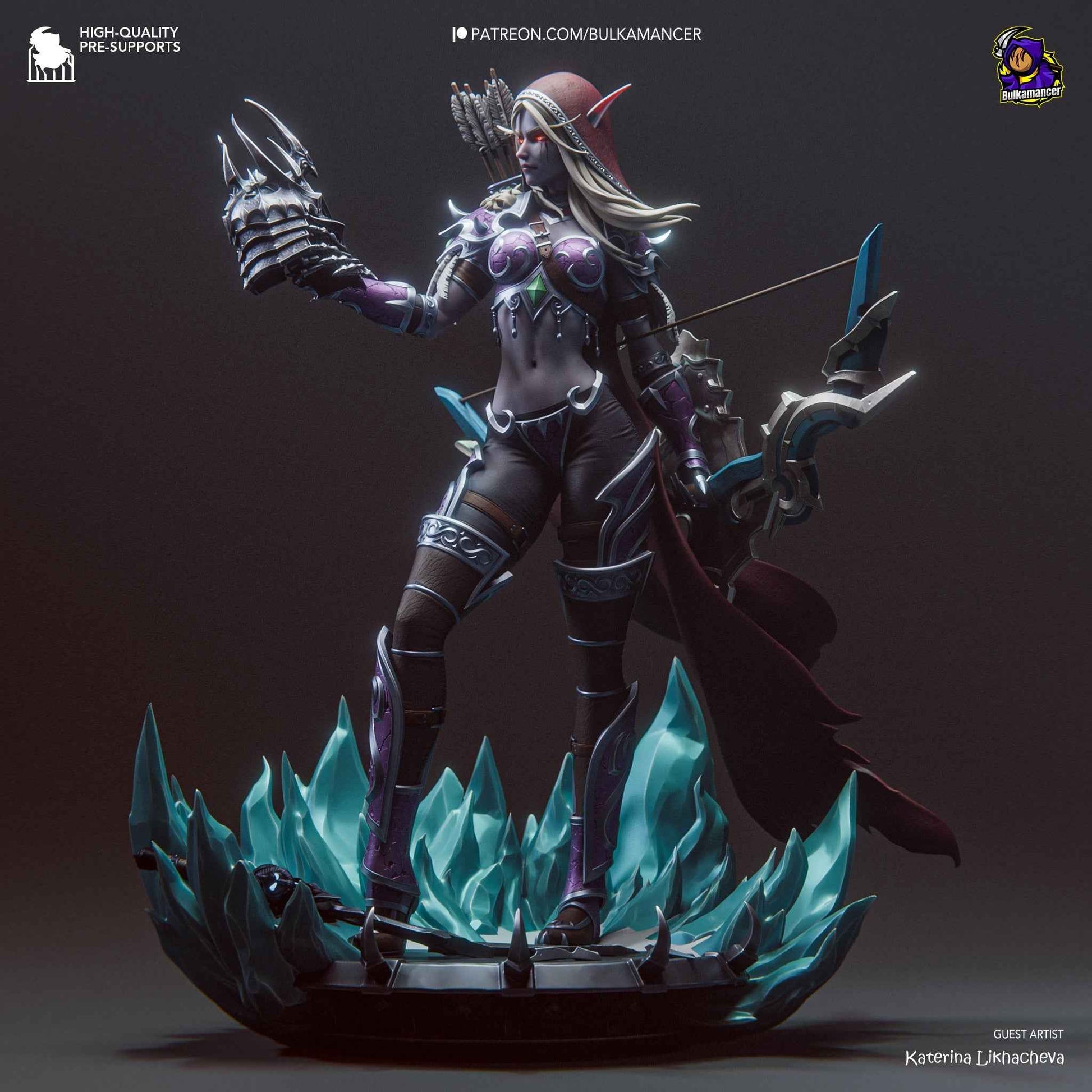 Sylvanas Windrunner β World of Warcraft (Figurine by Bulkamancer)