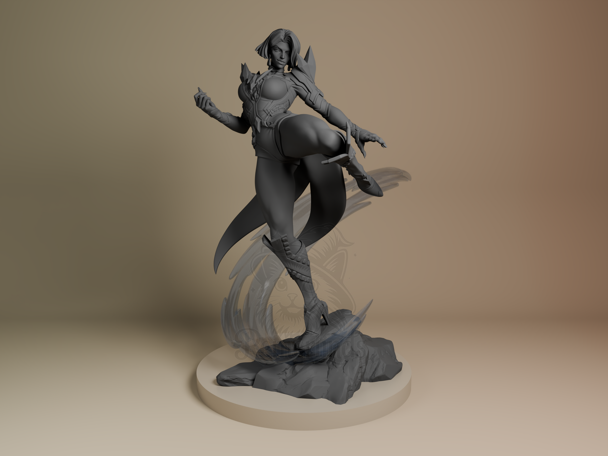 Emma Frost – Marvel Rivals (Figurine by Bulkamancer) – 3D printed resin figure