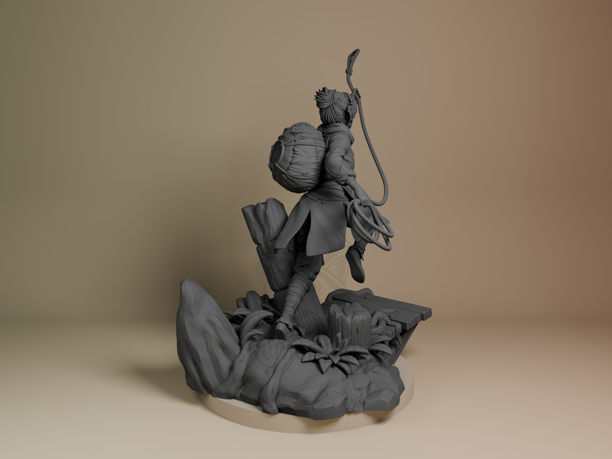 Zoe – Split Fiction (Figurine by Bulkamancer)